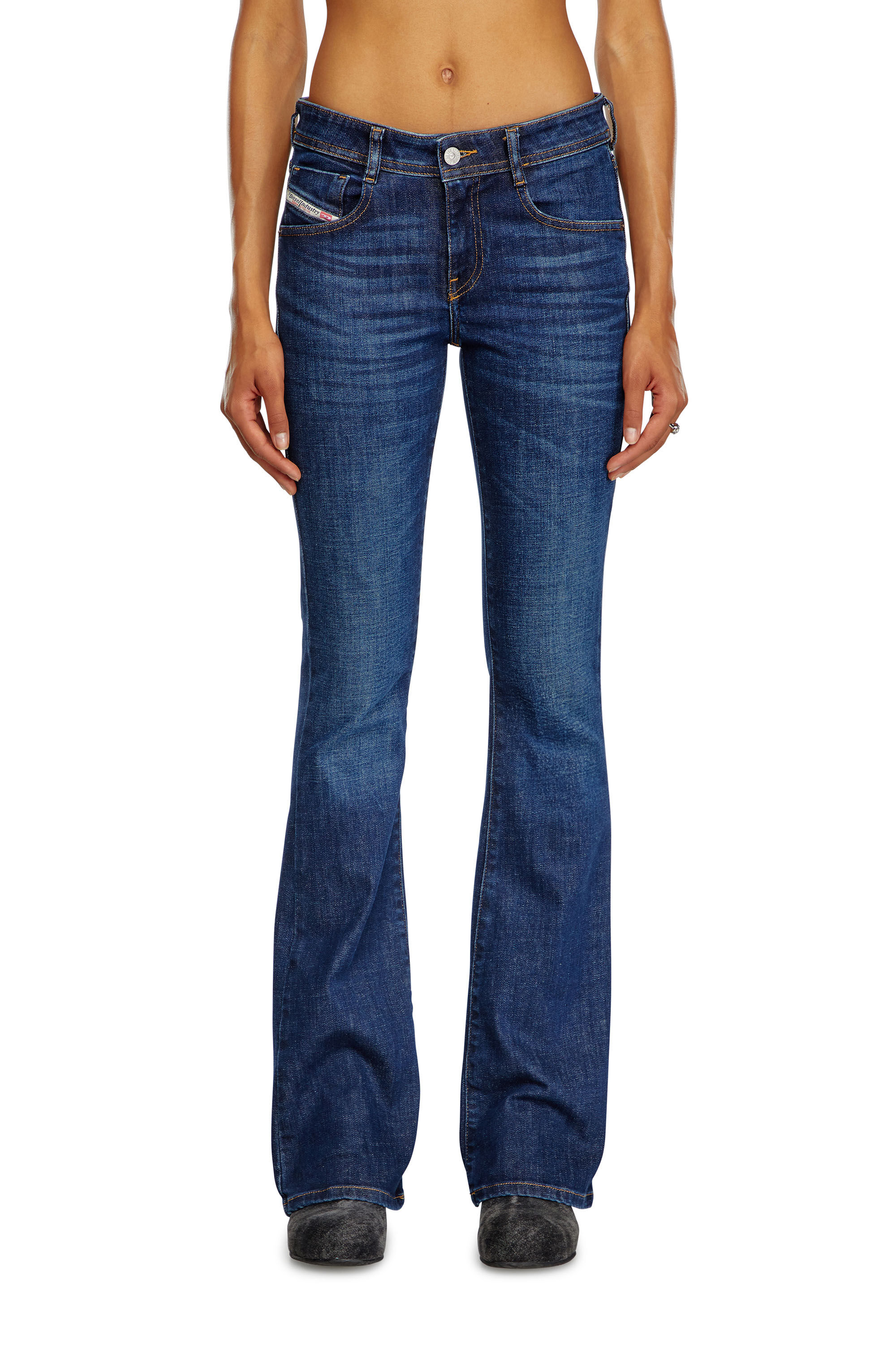 Diesel - Woman Bootcut and Flare Jeans 1969 D-Ebbey 09B90, Dark Blue - Image 3