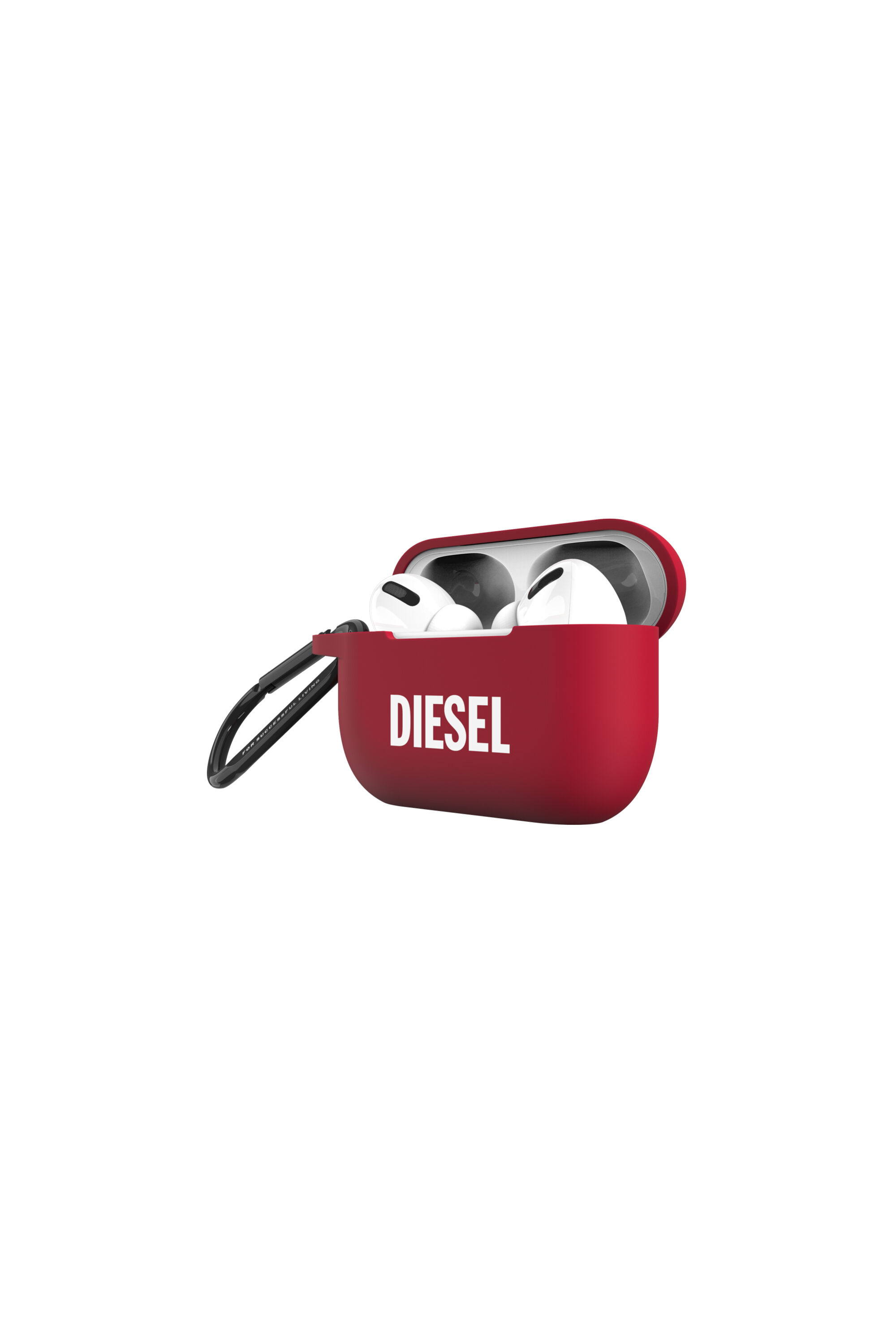 Diesel - 45837 AIRPOD CASE, Unisex Airpod case silicone  for AirPods pro in Red - Image 3