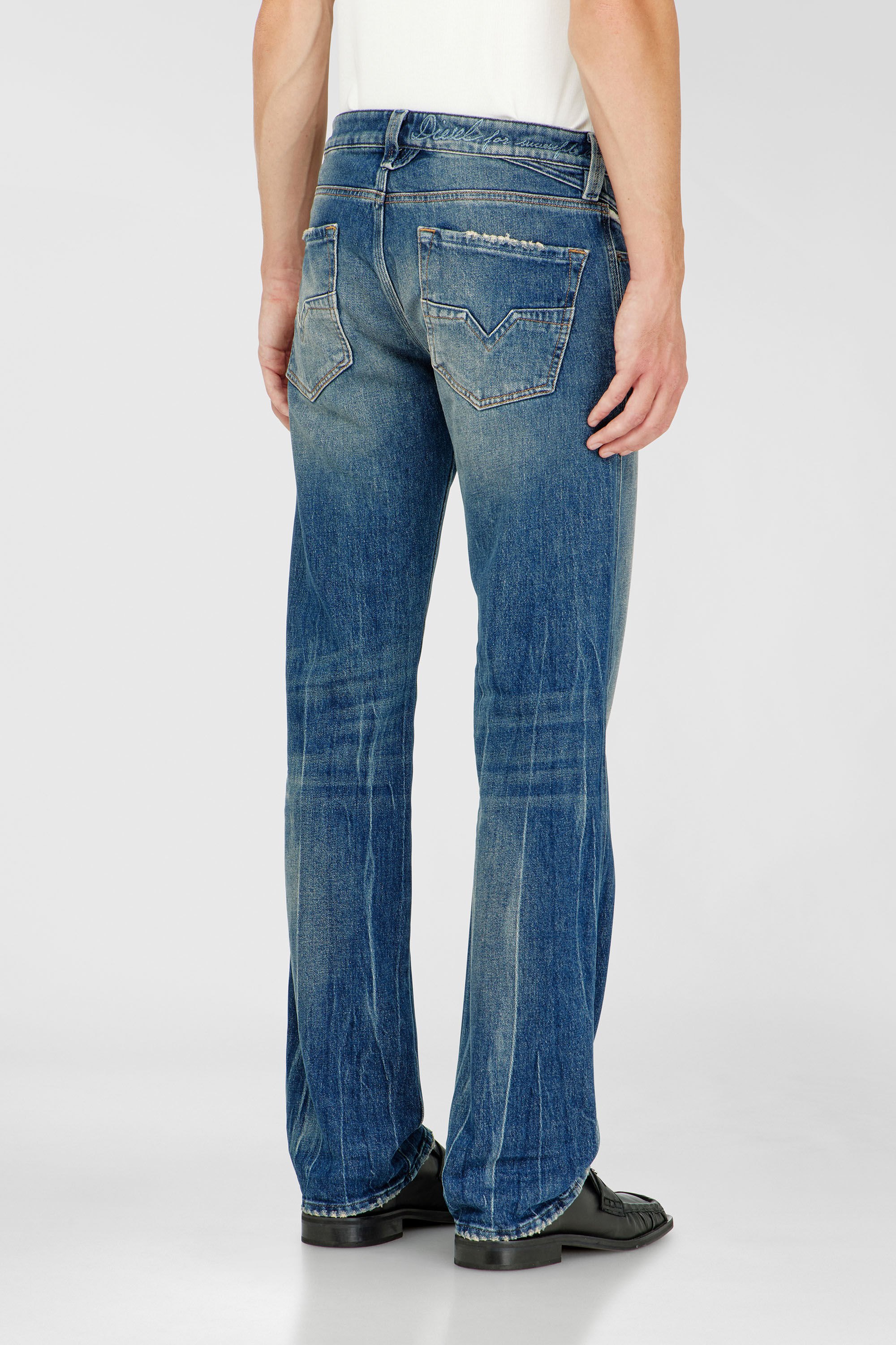 Diesel - Man's Regular Jeans 1985 Larkee 09Q27, Medium blue - 5