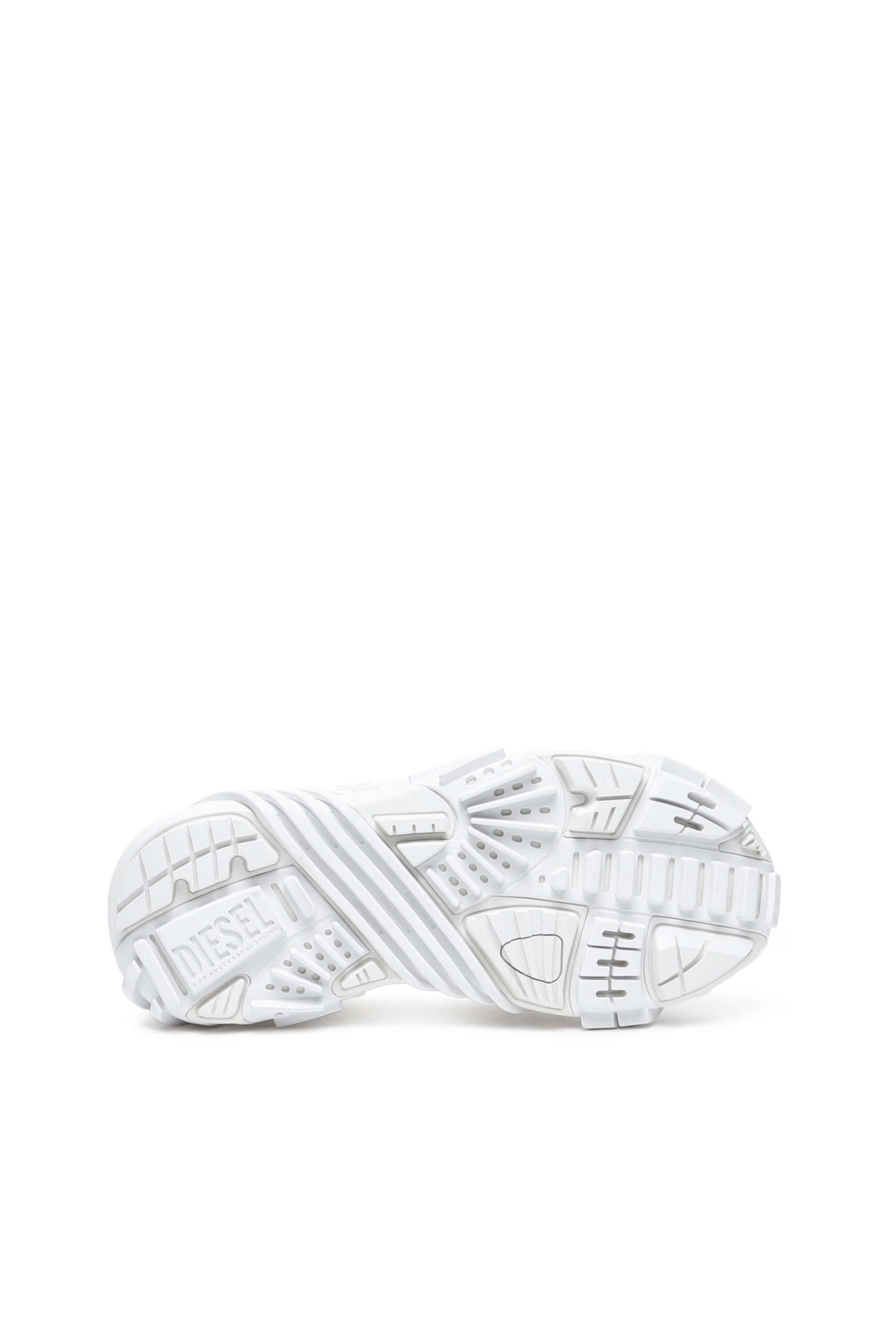 Diesel - S-PROTOTYPE LOW, Man S-Prototype Low - Sneakers in mesh and rubber in White - Image 4