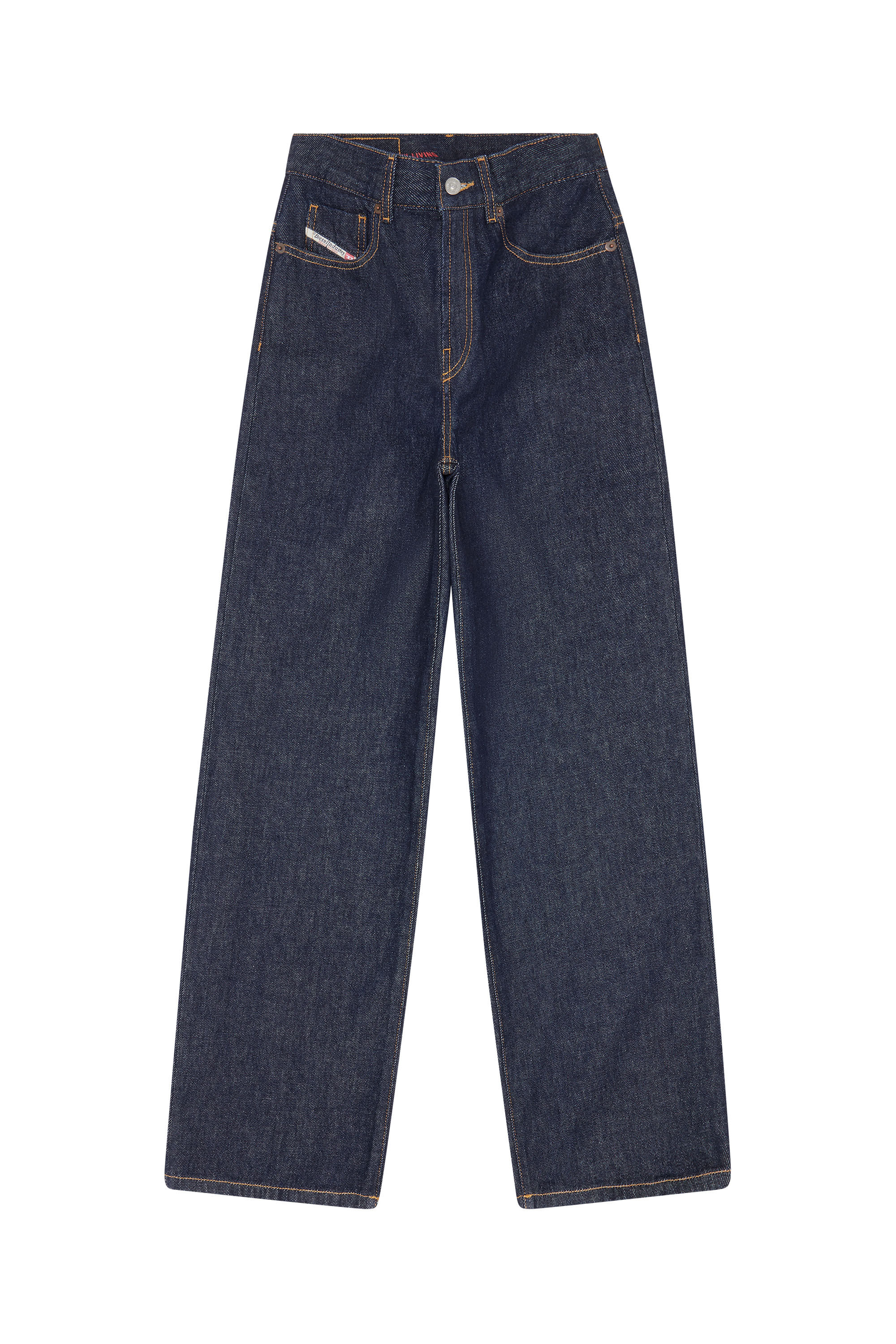 Diesel - Bootcut and Flare Jeans 2000 Widee Z9C02, Dark Blue - Image 2