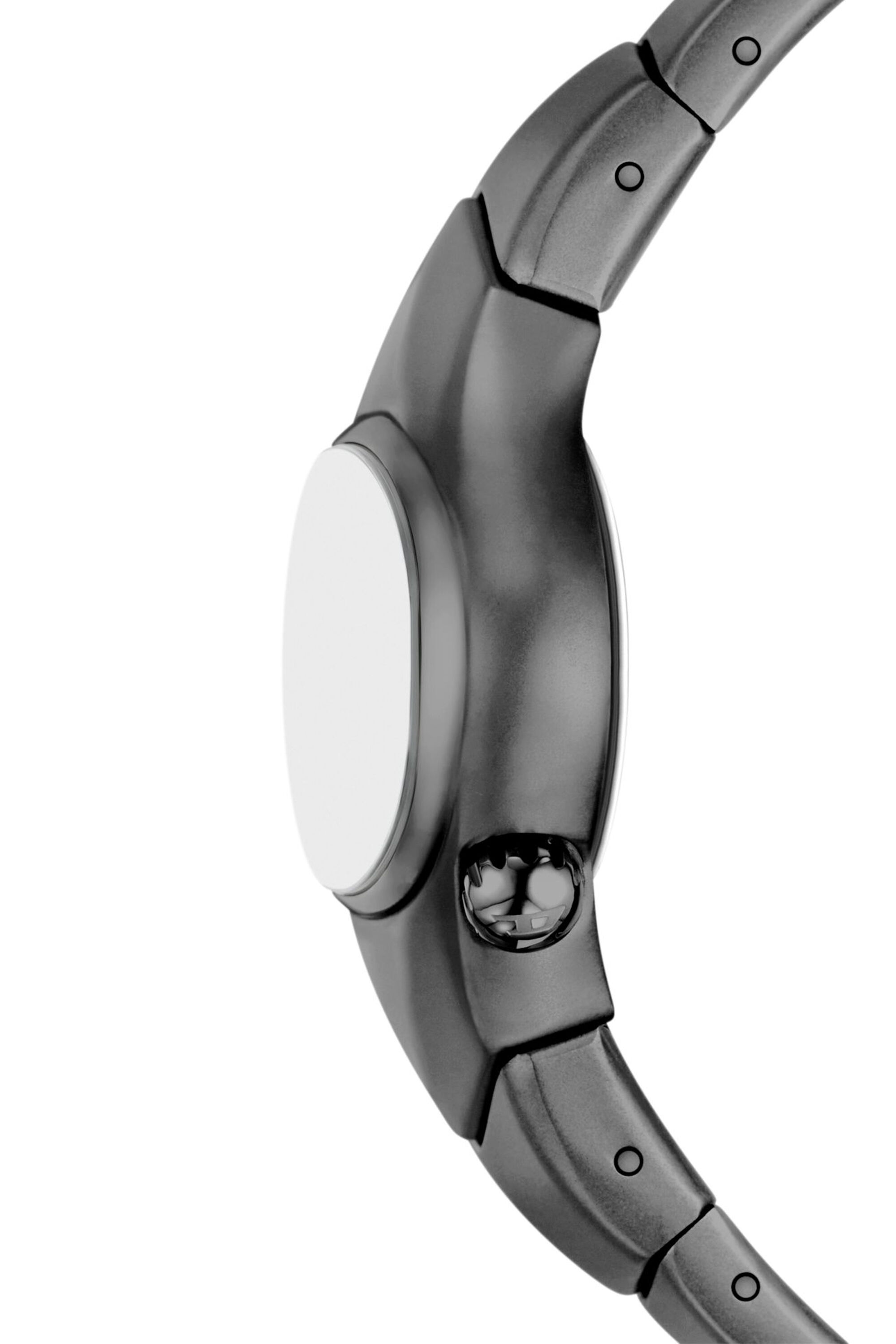 Diesel - DZ2229 WATCH, Man's D-Rush gunmetal Stainless steel watch in Dark grey - 3