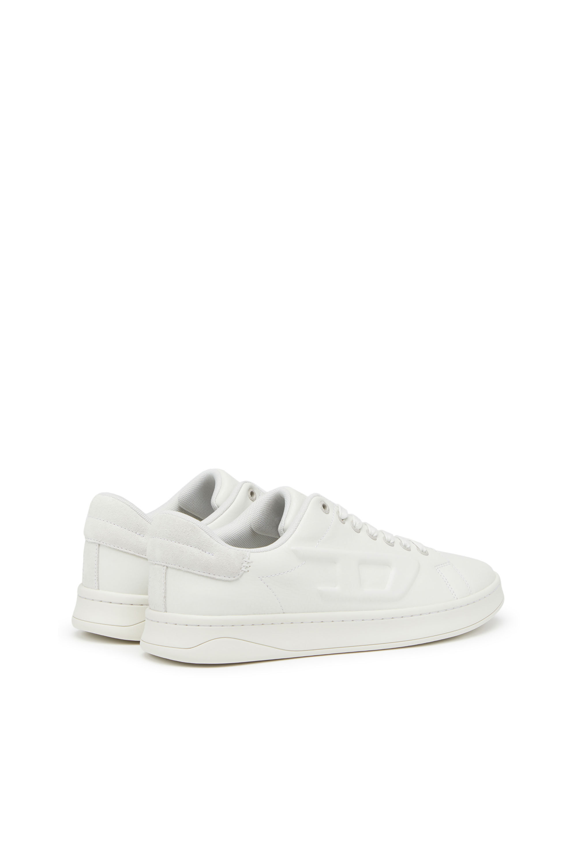 Diesel - S-ATHENE LOW W, Woman S-Athene Low-Sneakers with embossed D logo in White - Image 3
