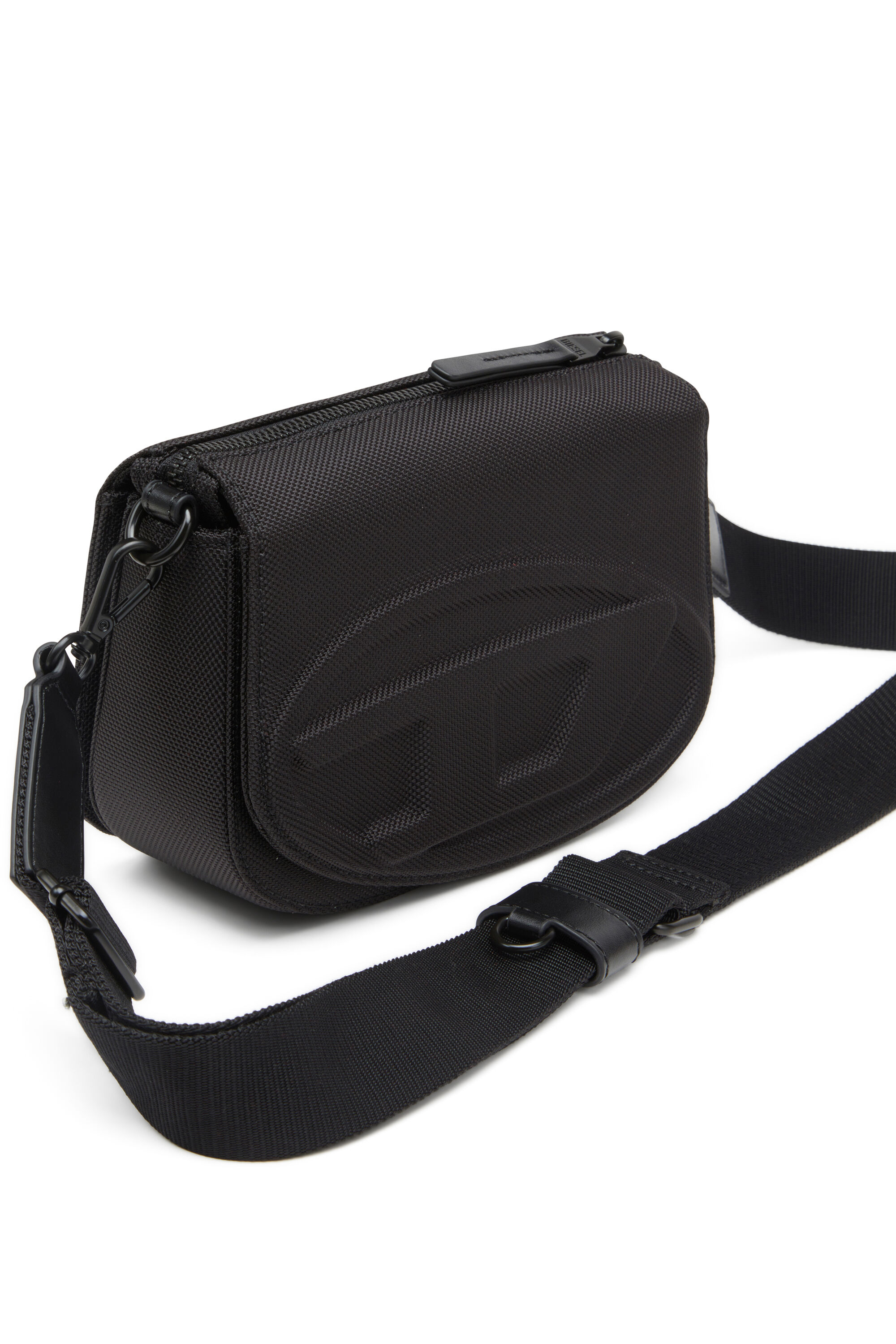 Diesel - 1DR CAMERA BAG, Unisex's Camera bag in Cordura fabric in Black - 2