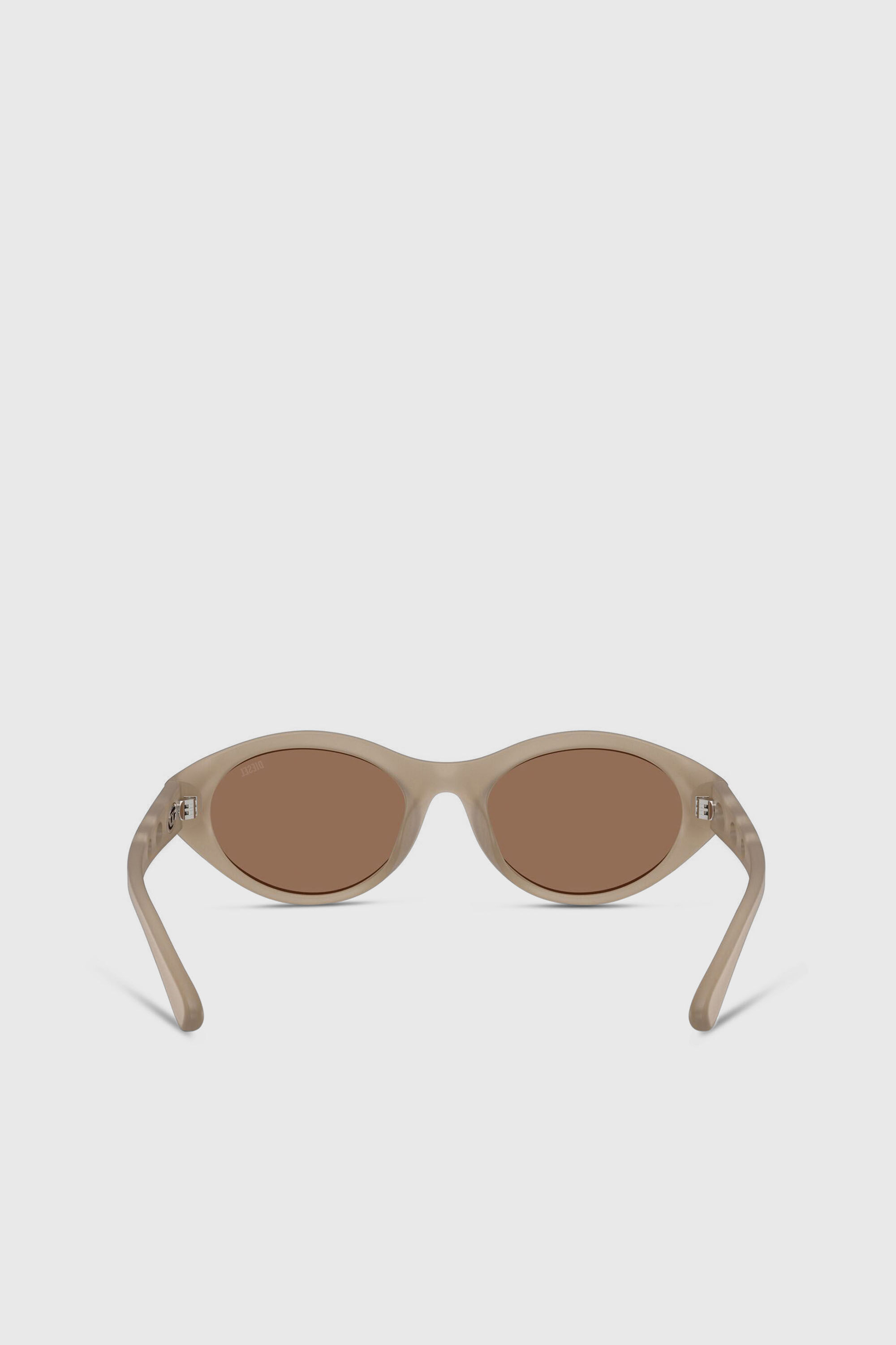 Diesel - 0DL3005U, Unisex's Oval sunglasses in Beige - 3