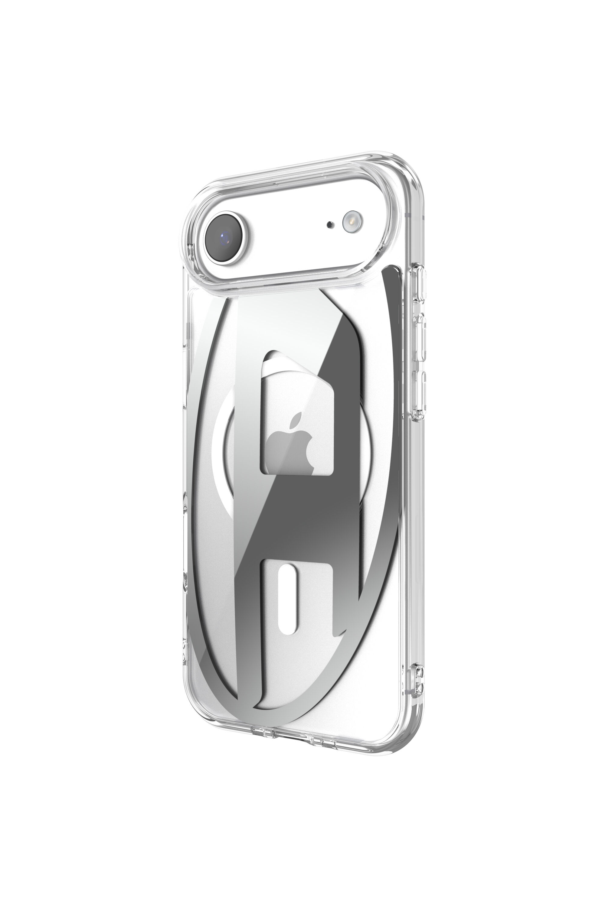 Diesel - 60412 AOP CASE, Unisex's Oval D metallic case with magsafe for iPhone 17 Air in Grey - 4
