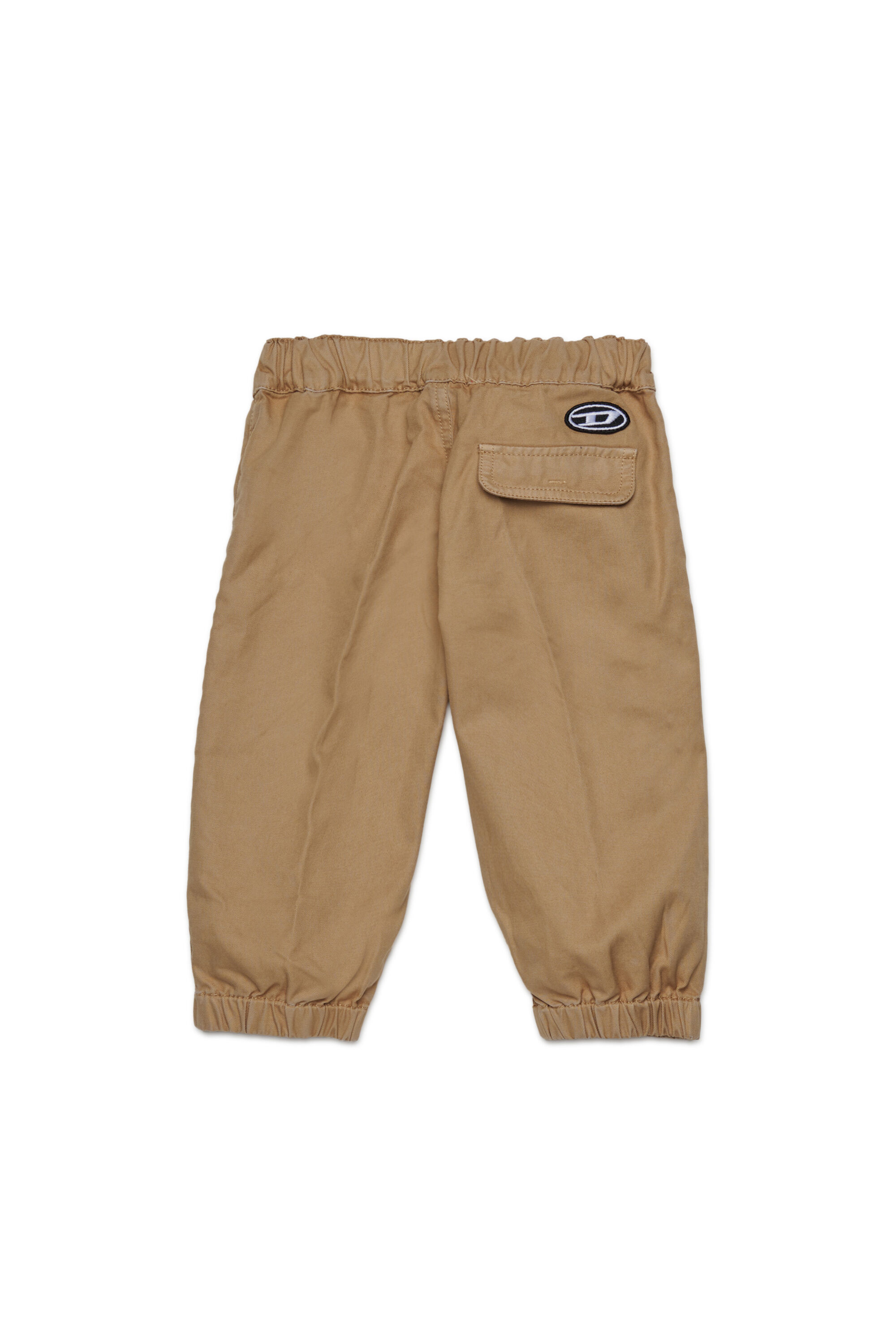 Diesel - PQISB, Man's Cotton pants with cargo pockets in Light Brown - 2