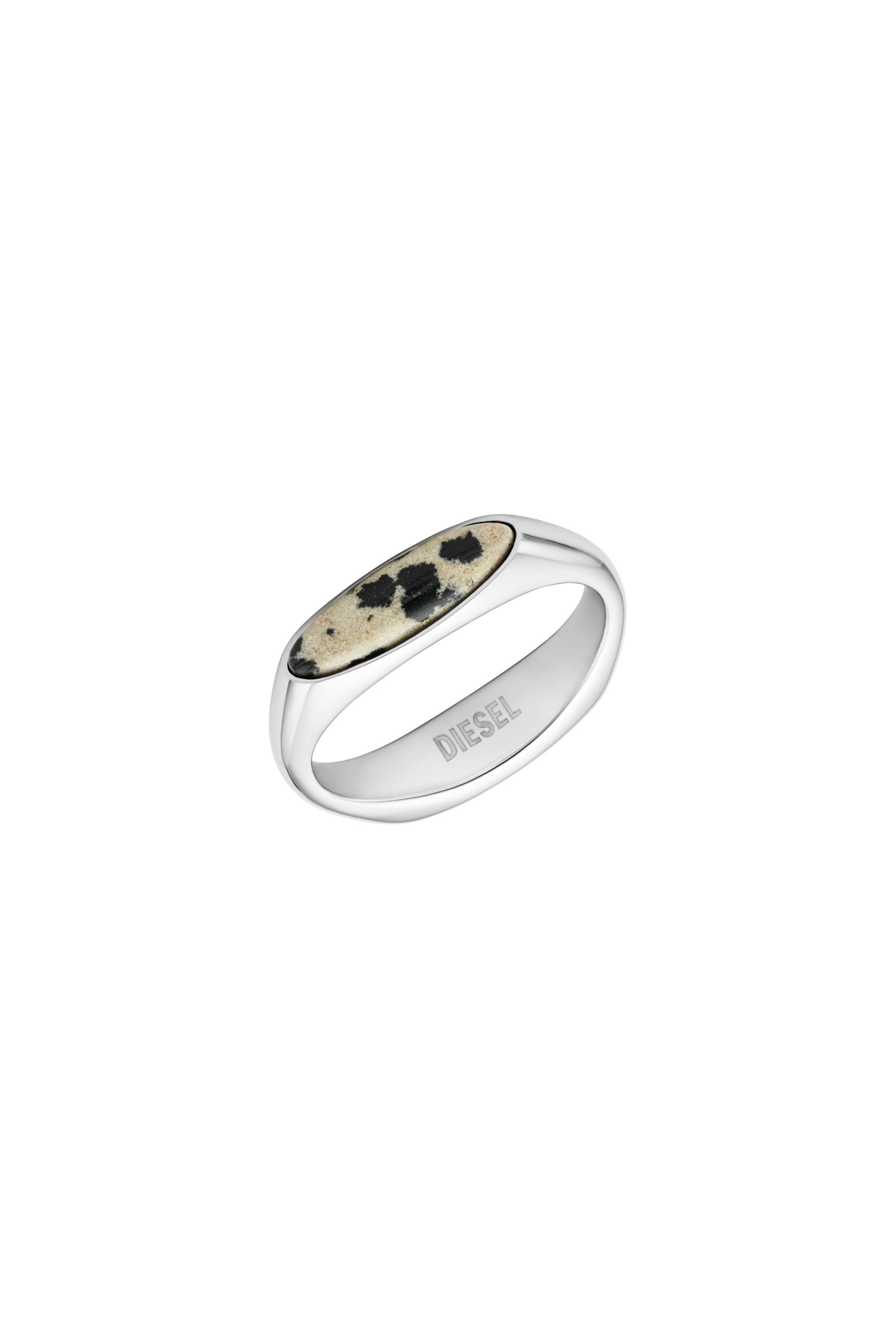 Diesel - DX167940 JEWELLERY, Unisex's Stainless Steel Signet Ring in Silver - 2