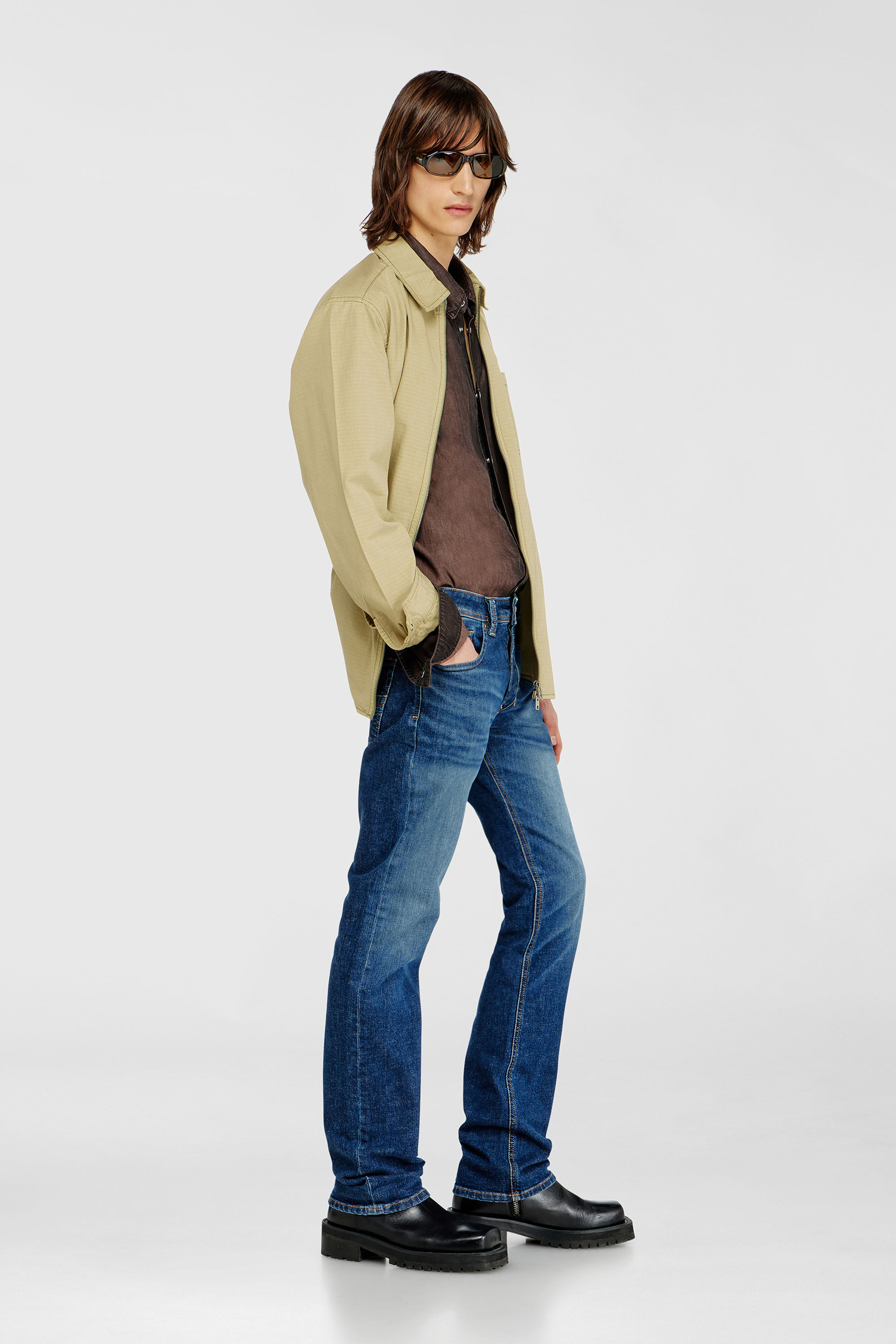 Diesel - Man's Regular Jeans 1985 Larkee 09J47, Dark Blue - 2