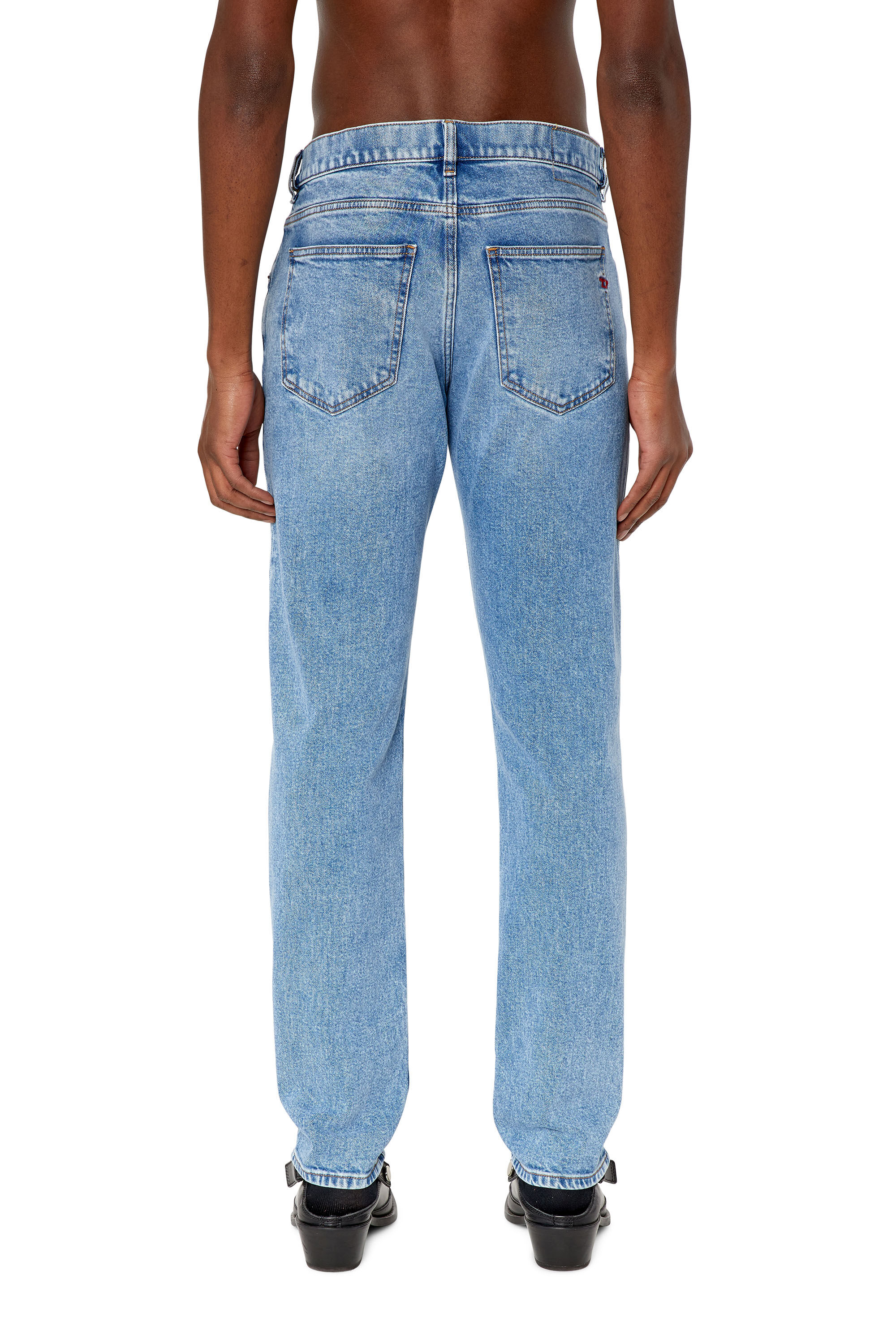 Diesel - Man Slim Jeans 2019 D-Strukt 9B92L, Light Blue - Image 4