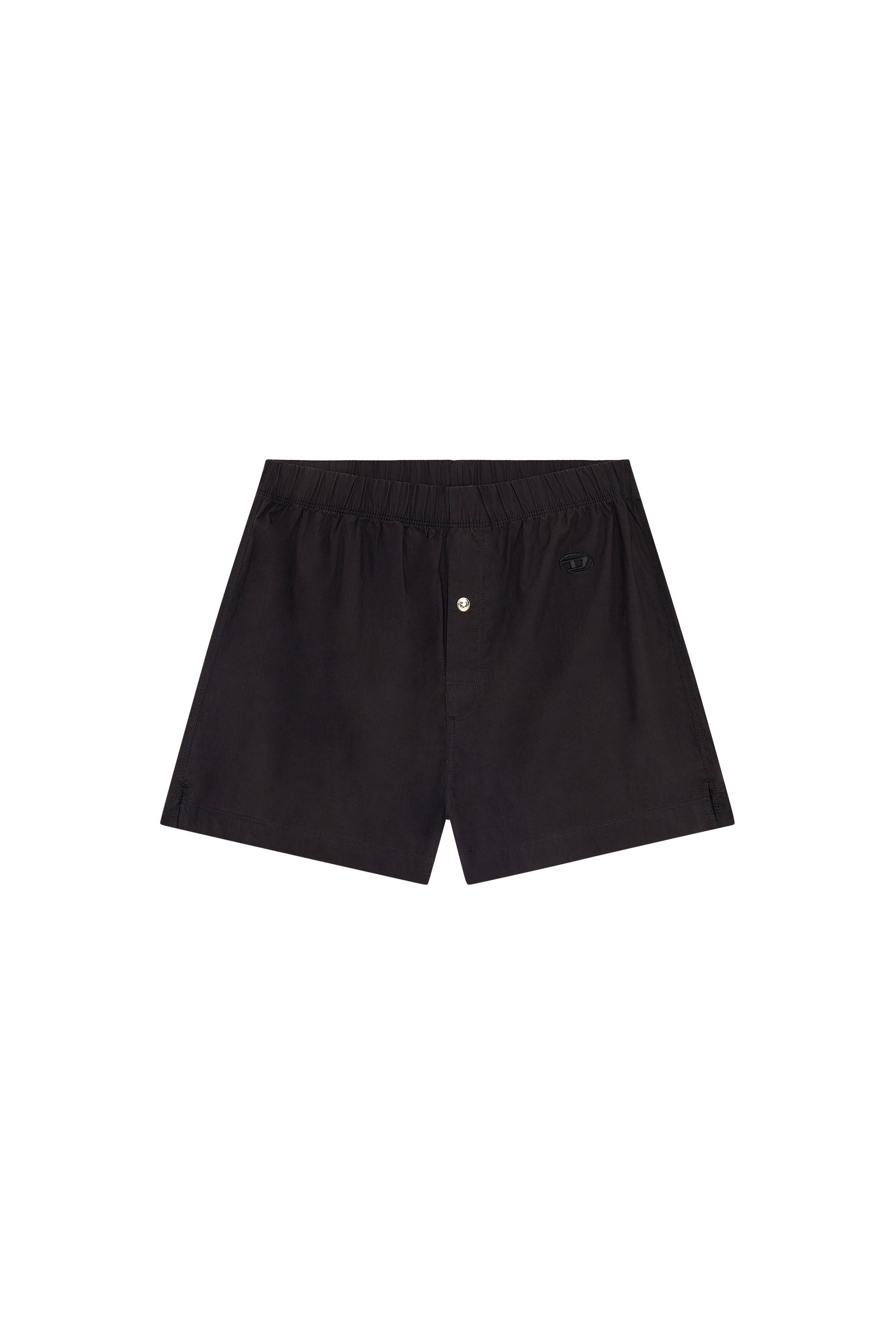 Diesel - UUBX-STARK, Unisex Plain boxers with Oval D embroidery in Black - Image 2
