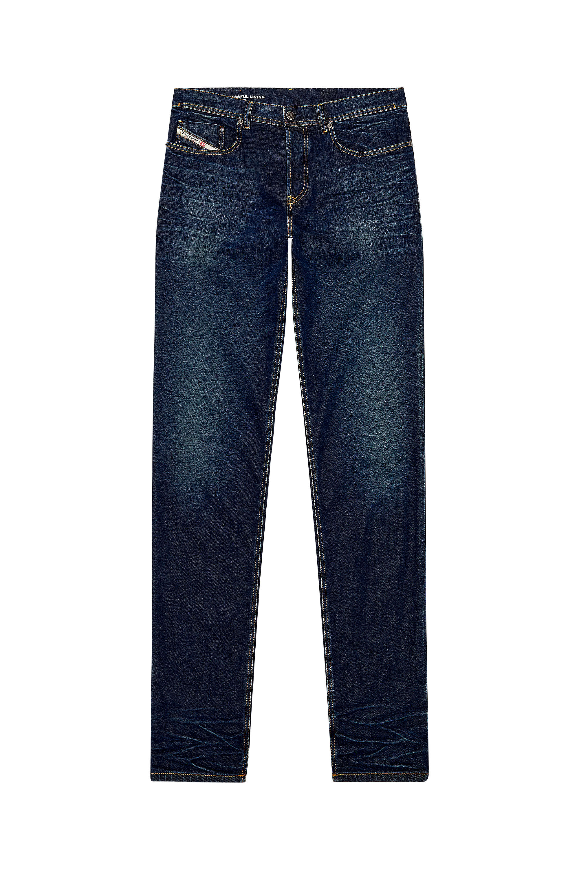 Diesel - Tapered Jeans 2023 D-Finitive 09H38, Dark Blue - Image 2