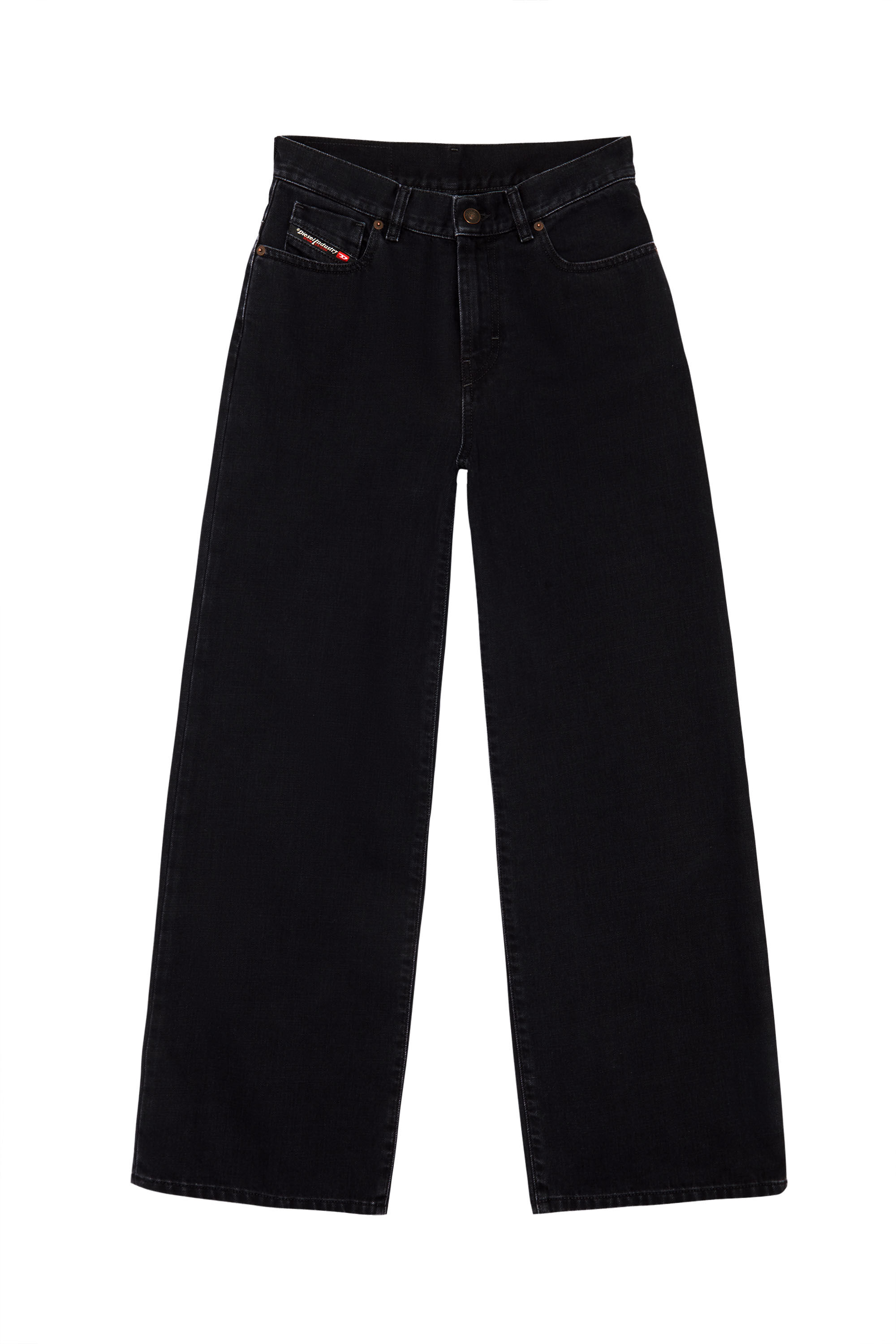 Diesel - Bootcut and Flare Jeans 2000 Widee Z09RL, Black/Dark grey - Image 2