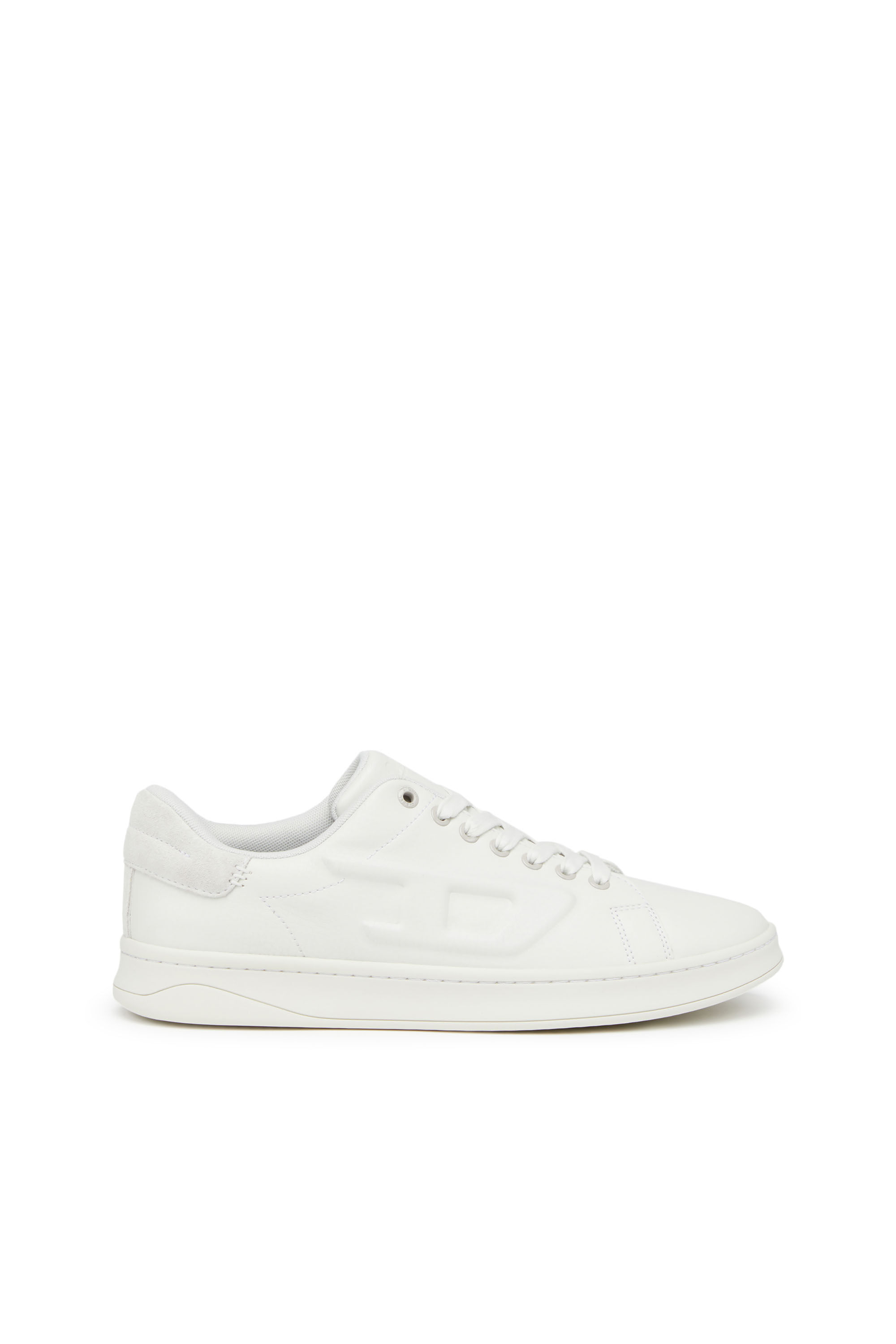 Diesel - S-ATHENE LOW W, Woman S-Athene Low-Sneakers with embossed D logo in White - Image 1