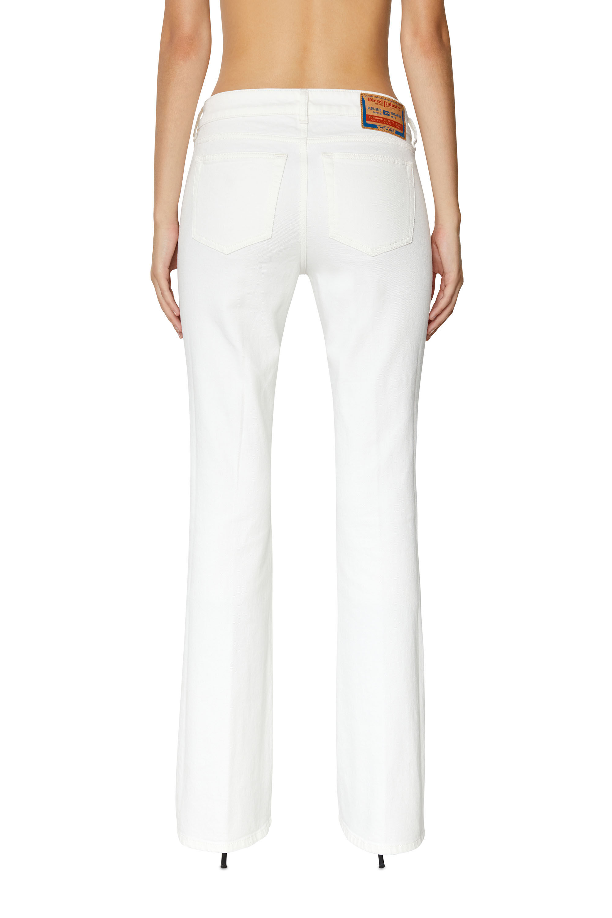 Diesel - Bootcut and Flare Jeans 1969 D-Ebbey 09D63, White - Image 4