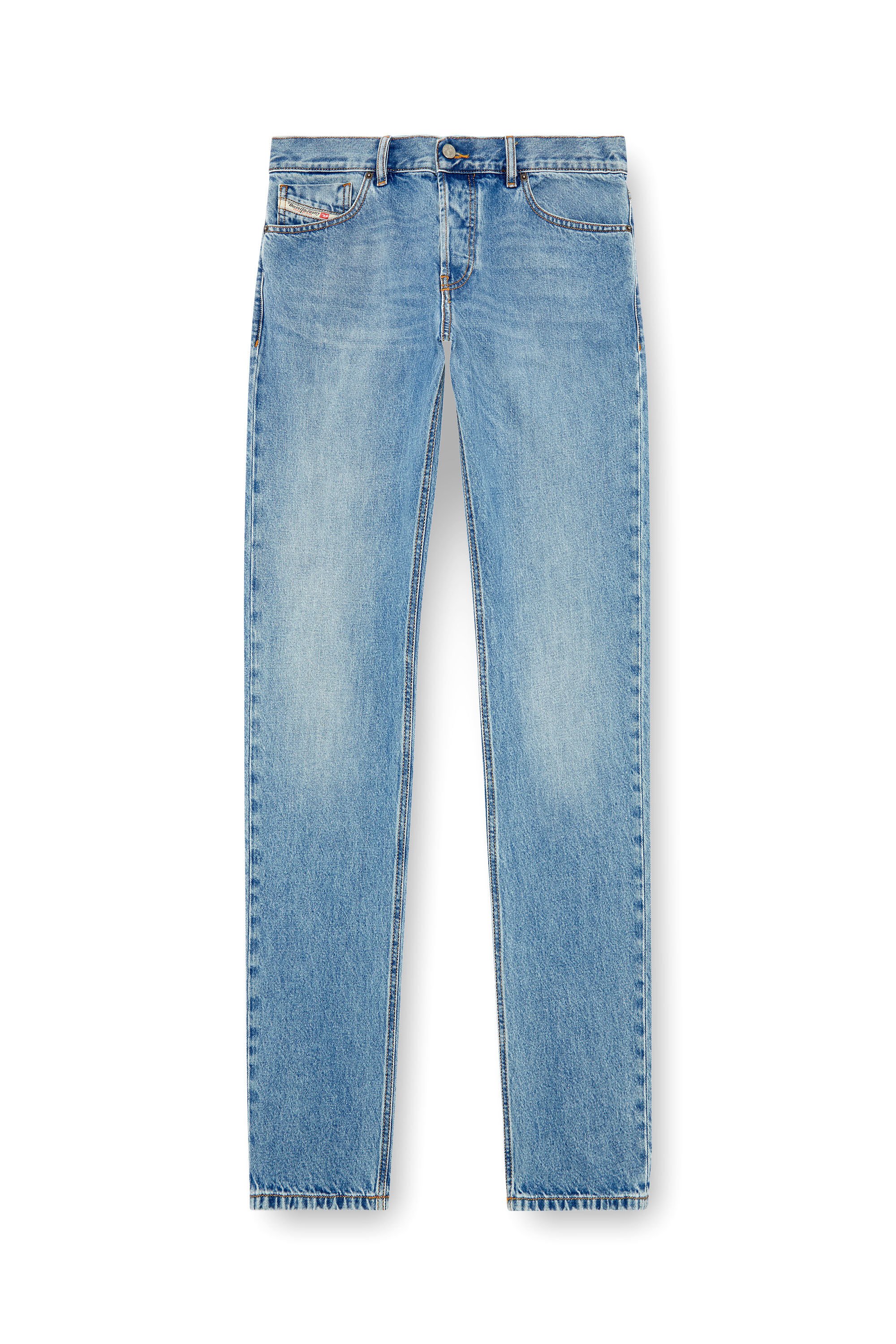 Diesel - Man Straight Jeans 1995 D-Sark 09I29, Light Blue - Image 2