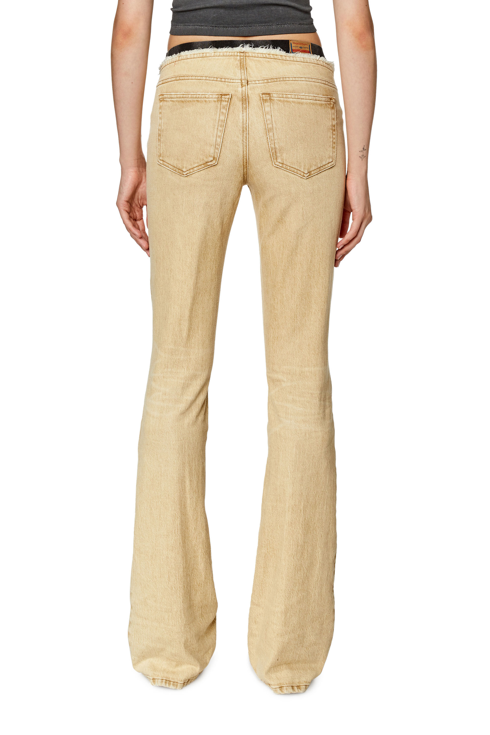 Diesel - Bootcut and Flare Jeans 1969 D-Ebbey 09G94, Light Brown - Image 4