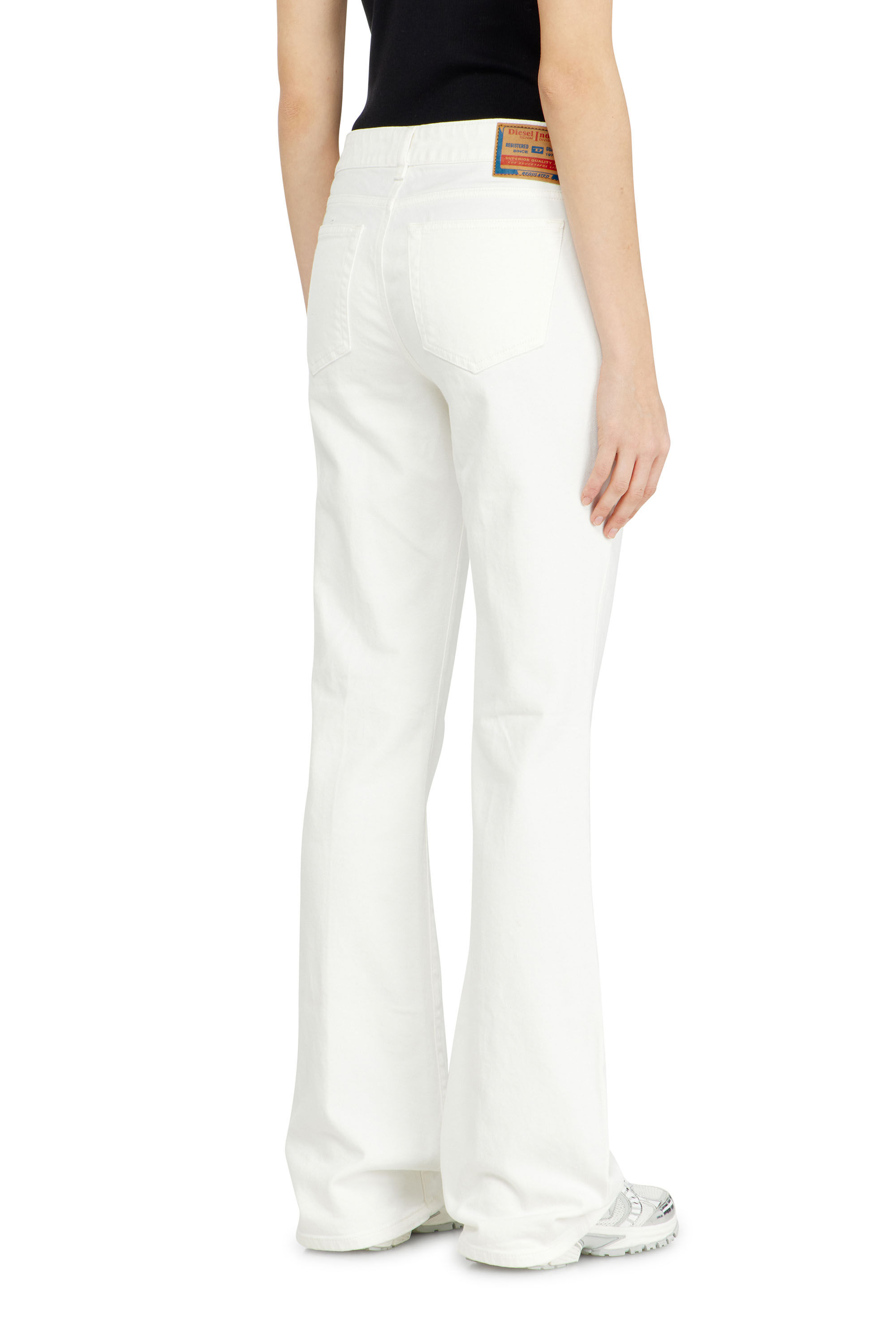 Diesel - Woman's Bootcut Jeans 1969 D-Ebbey 09D63, White - 3