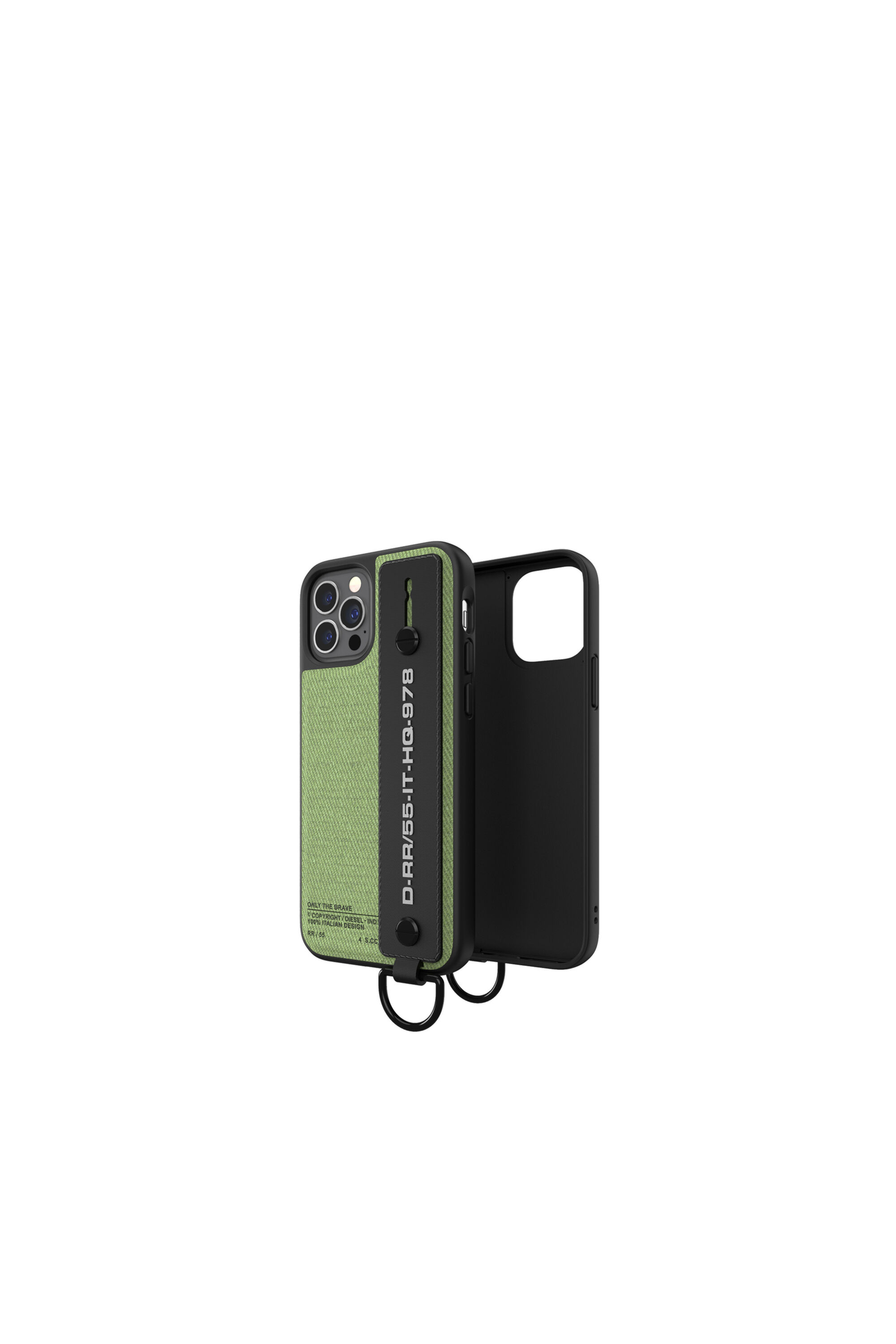 Diesel - 44291  HANDSTRAP CASE, Green - Image 1