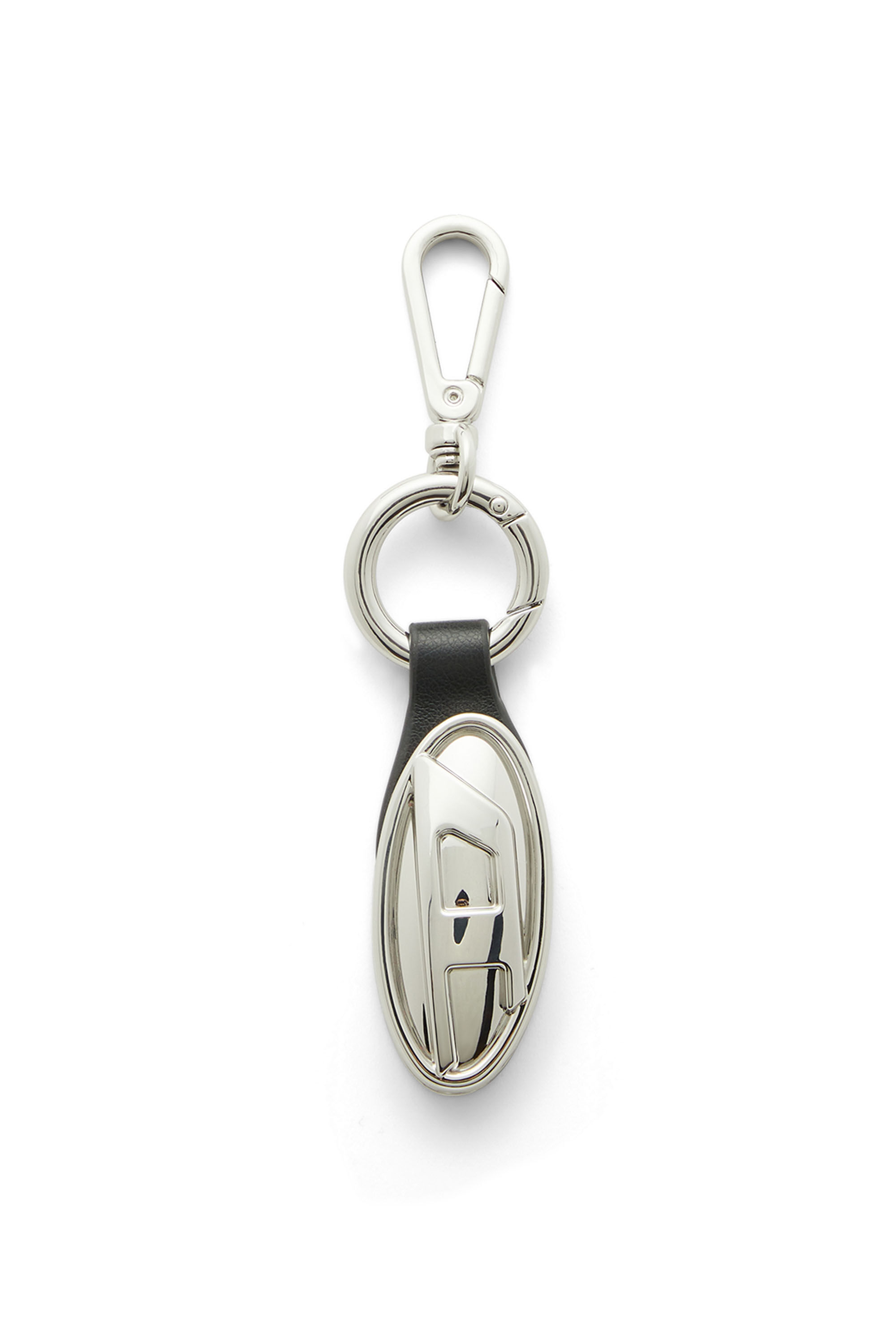 Diesel - GRAB-D 2.0 CHARM, Woman's Metal keyring with oval plaque in null - 1