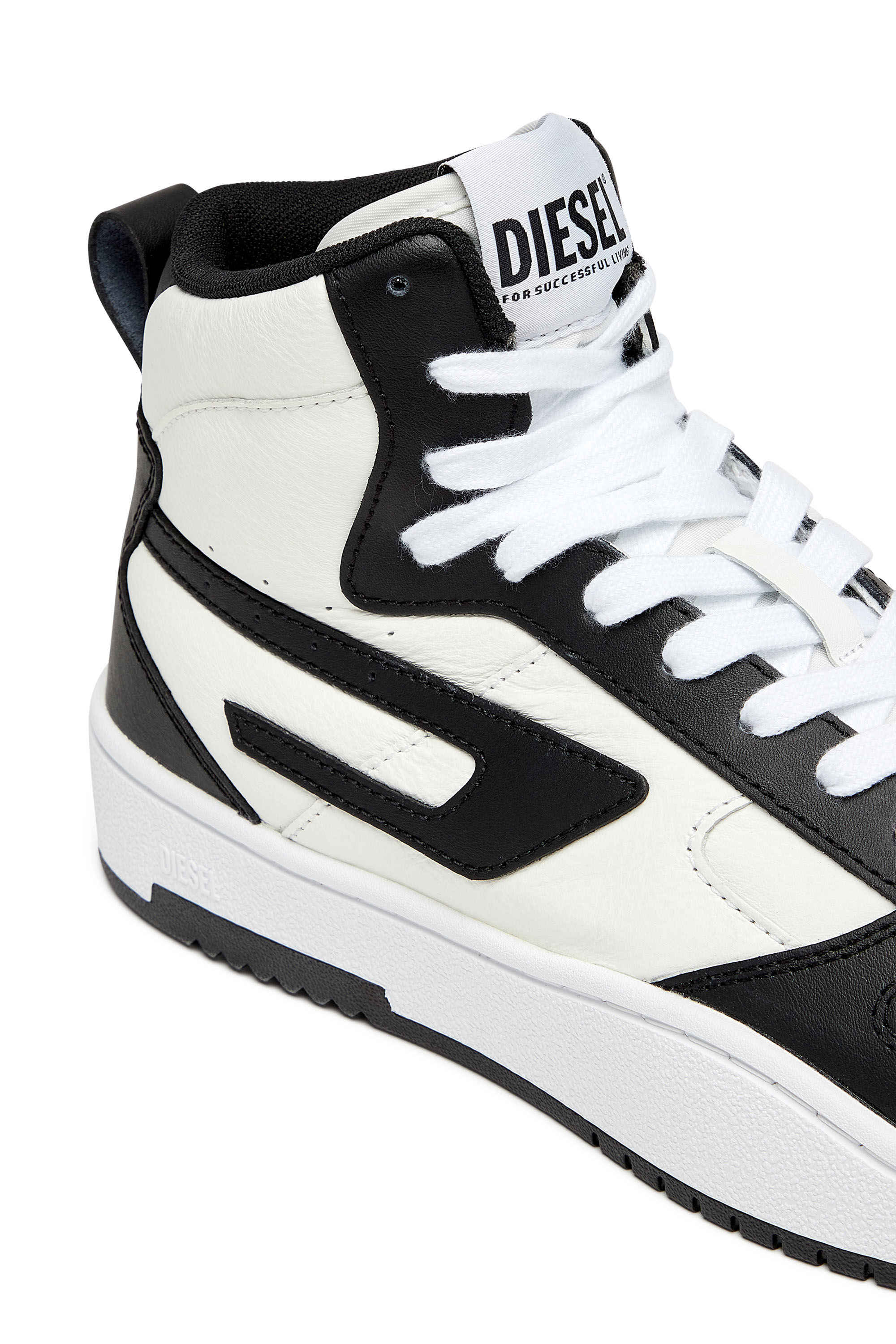 Diesel - S-UKIYO V2 MID, Man S-Ukiyo V2 Mid - High-top sneakers with D branding in Multicolor - Image 6