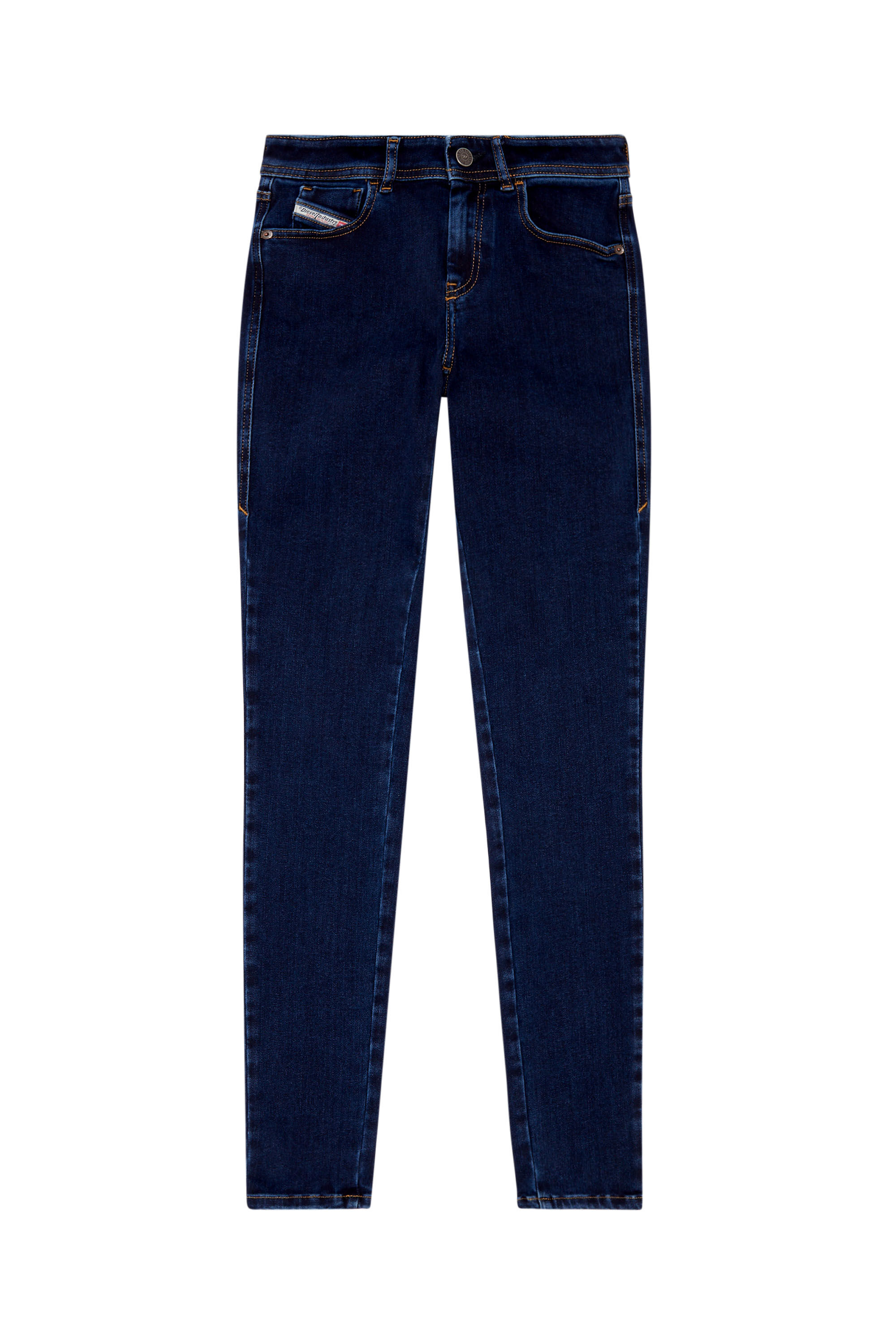 Diesel - Woman Super skinny Jeans 2017 Slandy 09H80, Dark Blue - Image 2