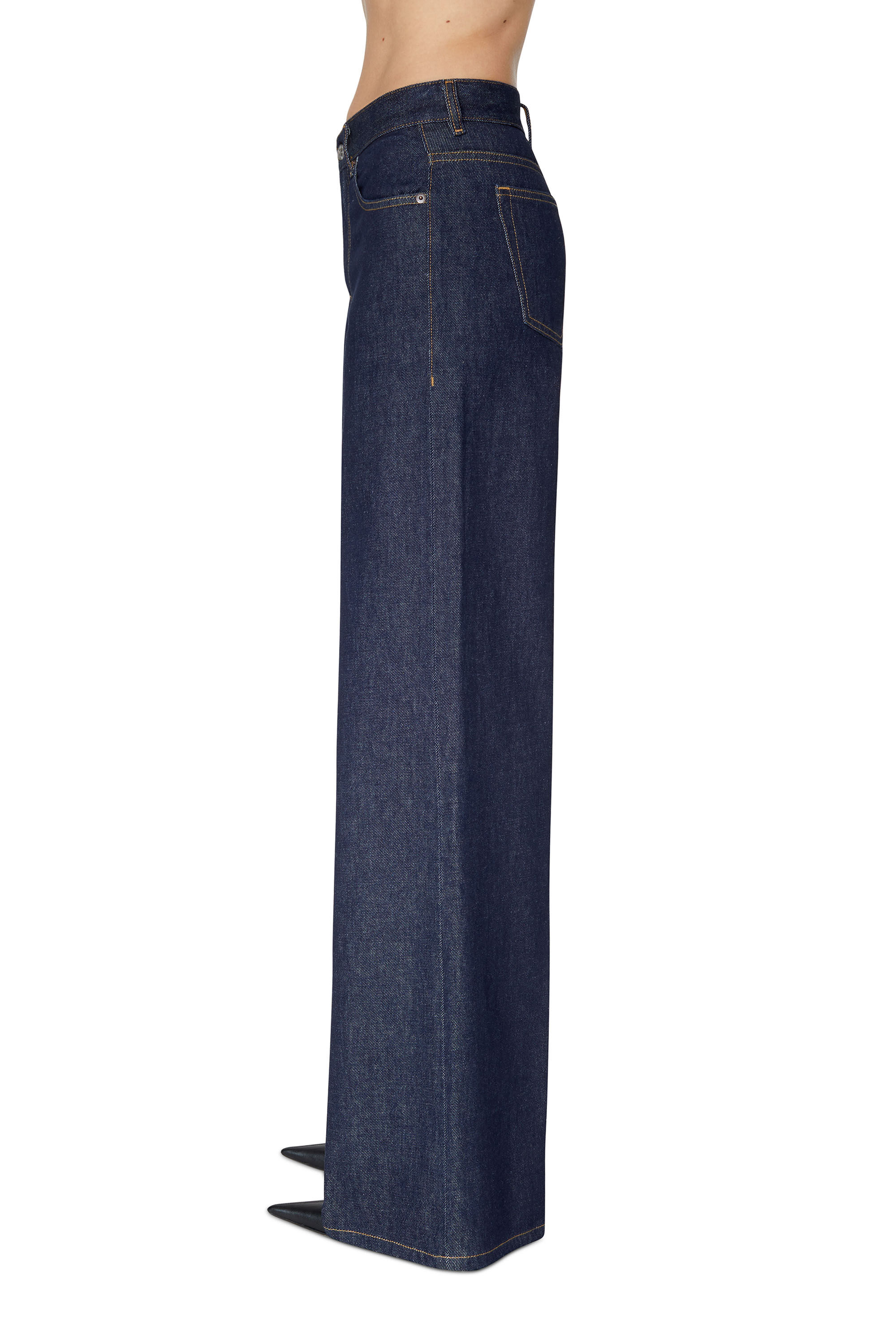 Diesel - Bootcut and Flare Jeans 1978 D-Akemi Z9C02, Dark Blue - Image 5