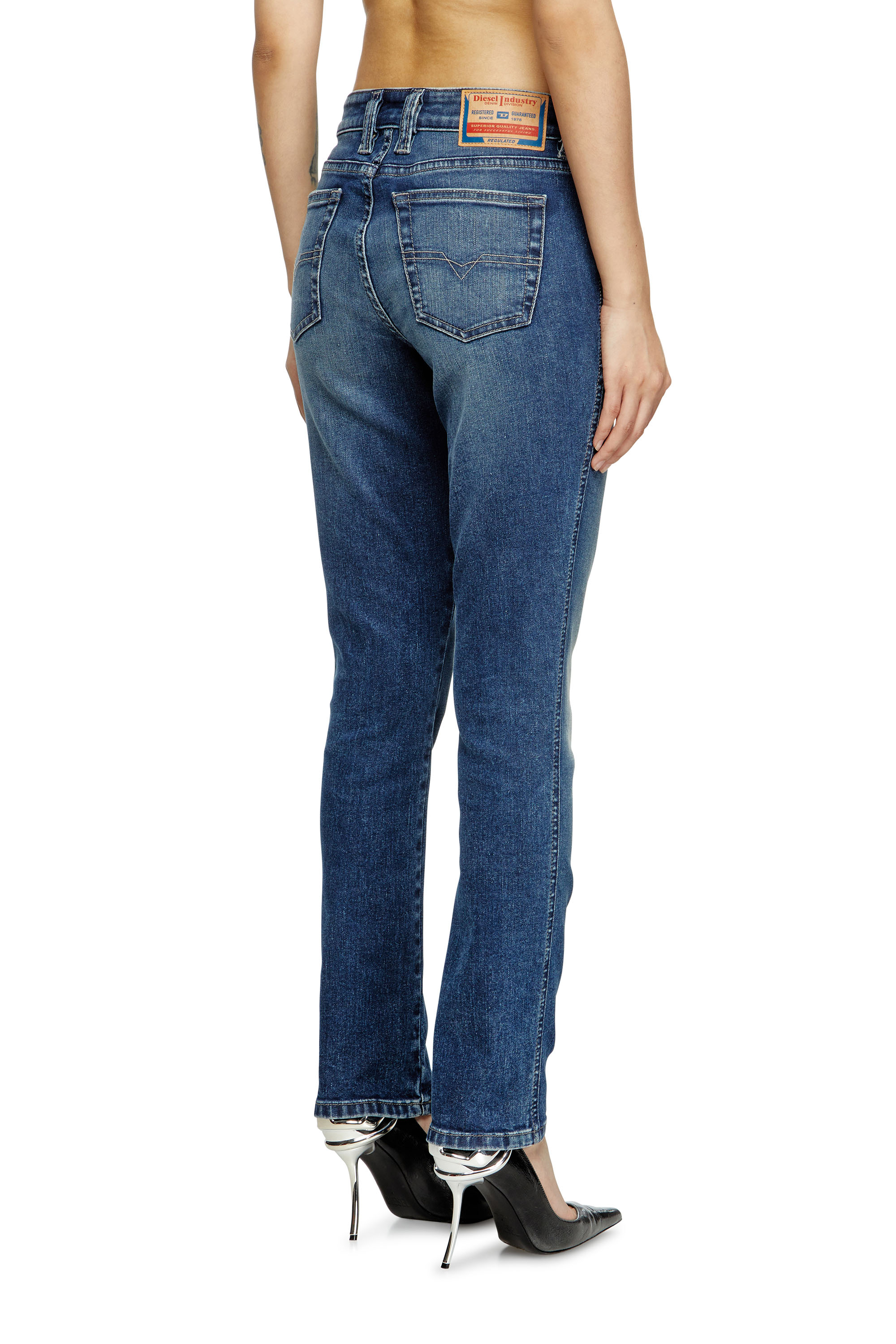 Diesel - Woman's Slim Jeans 1992 D-Jiann 0DBEE, Medium blue - 4