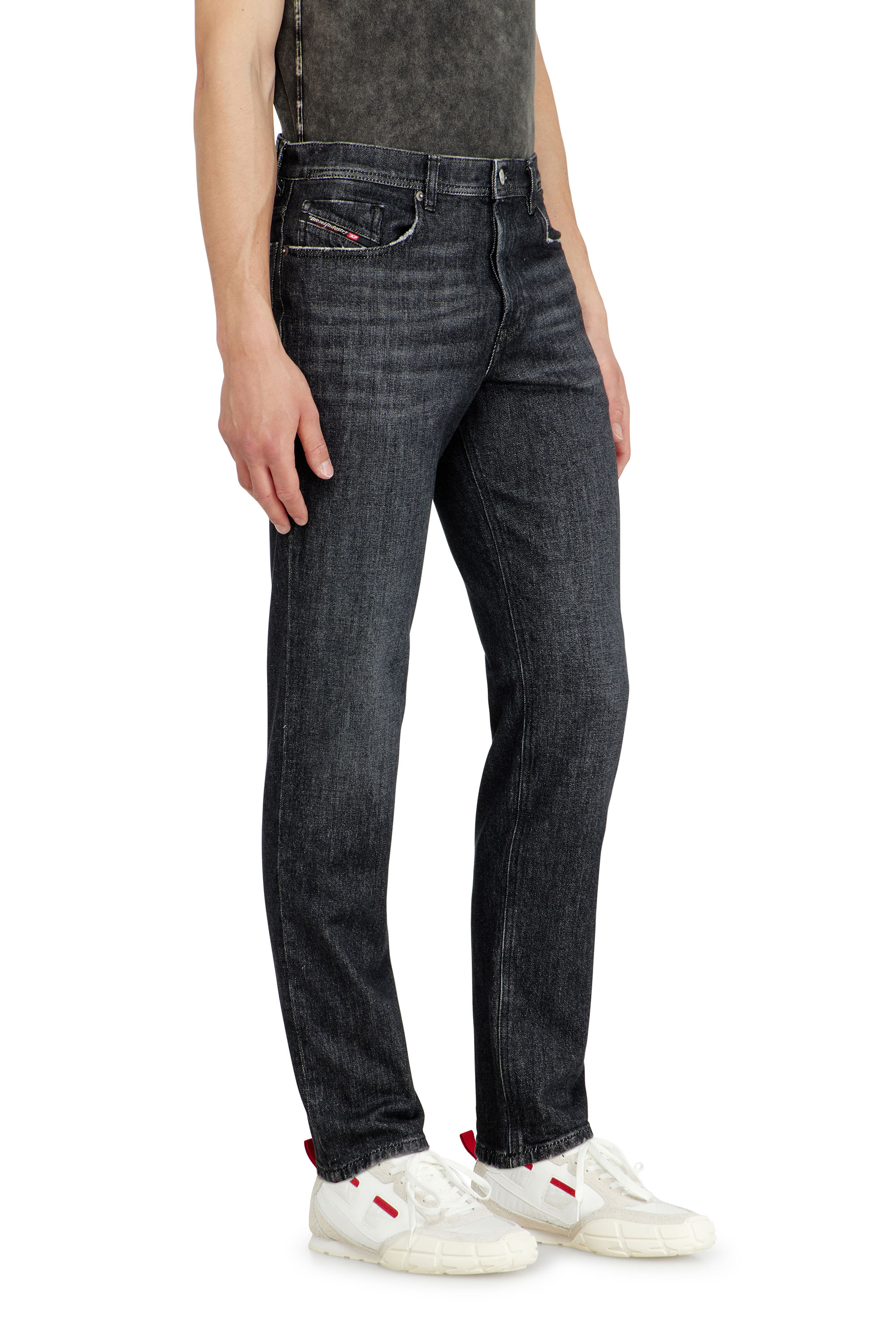 Diesel - Man's Regular Jeans 2023 D-Finitive 09P79, Black/Dark grey - 7