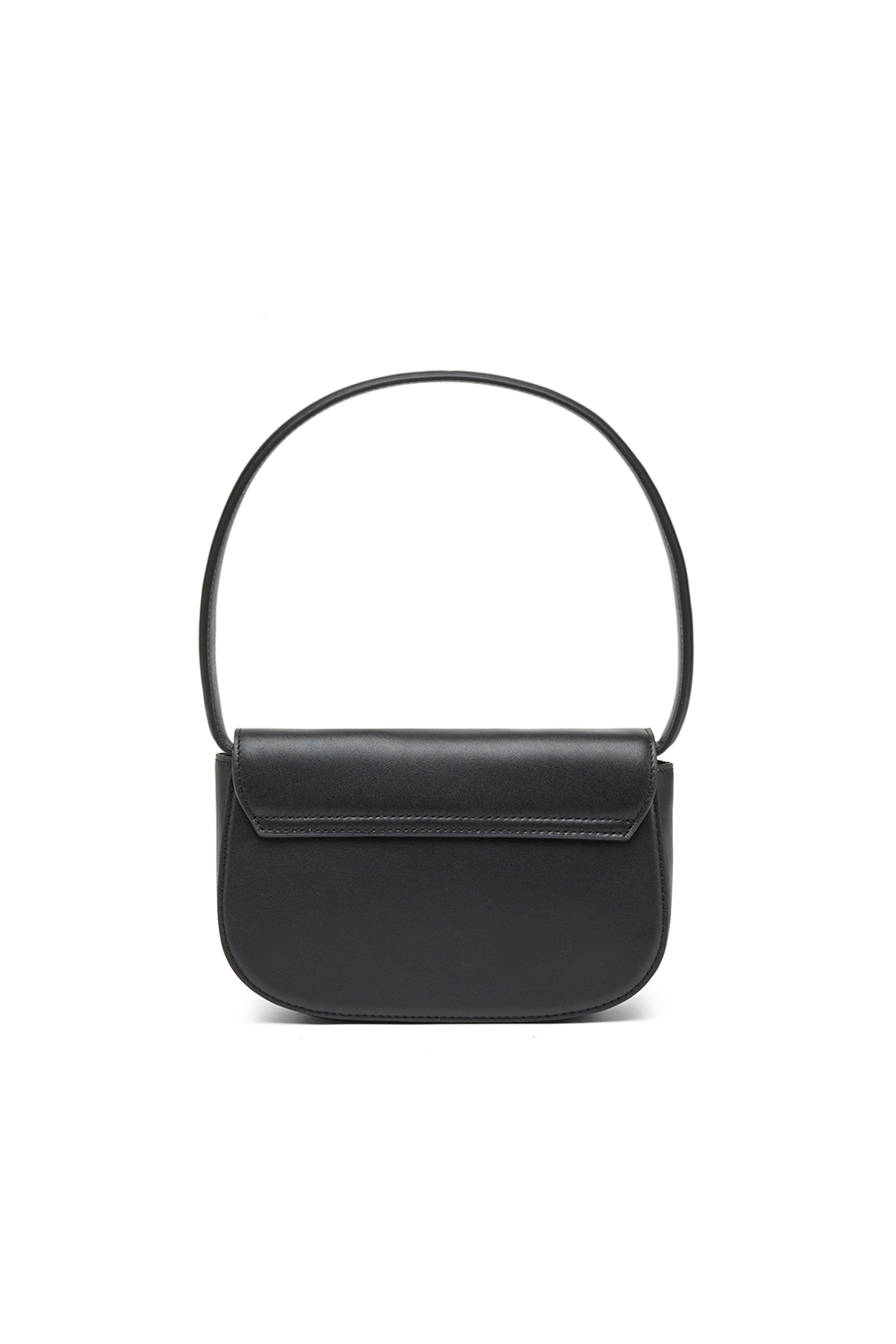 Diesel - 1DR, Woman 1DR-Iconic shoulder bag in nappa leather in Black - Image 2