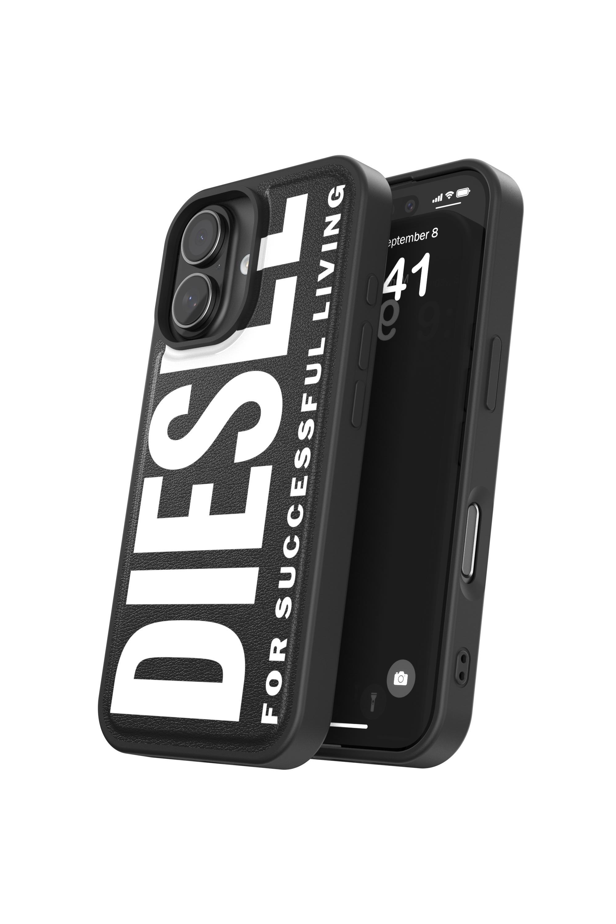 Diesel - 60395 MOULDED CASE, Unisex's Moulded case with magsafe for iPhone 17 in Black - 3