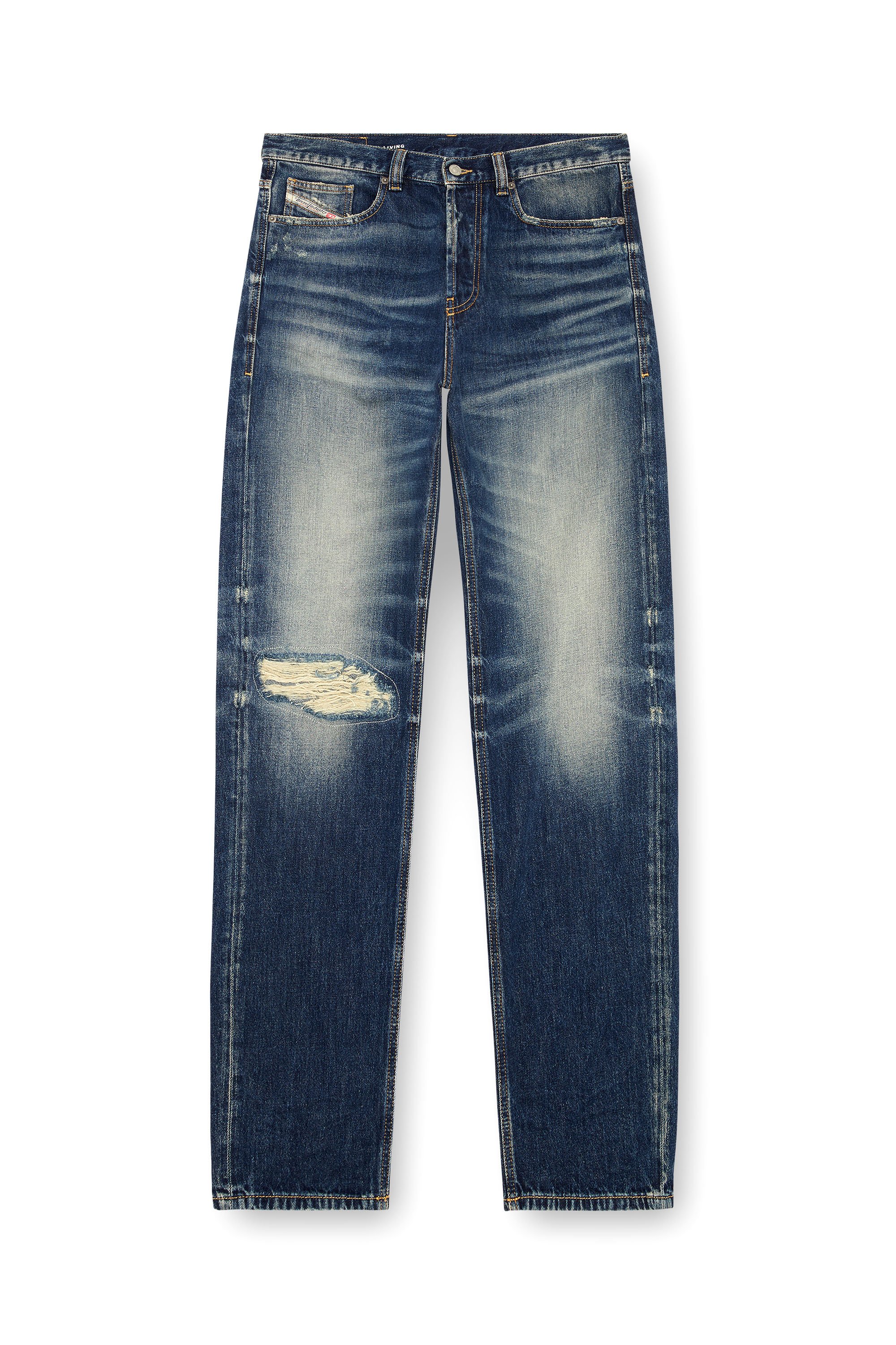 Diesel - Man's Straight Jeans 2010 D-Macs 09J95, Dark Blue - 3