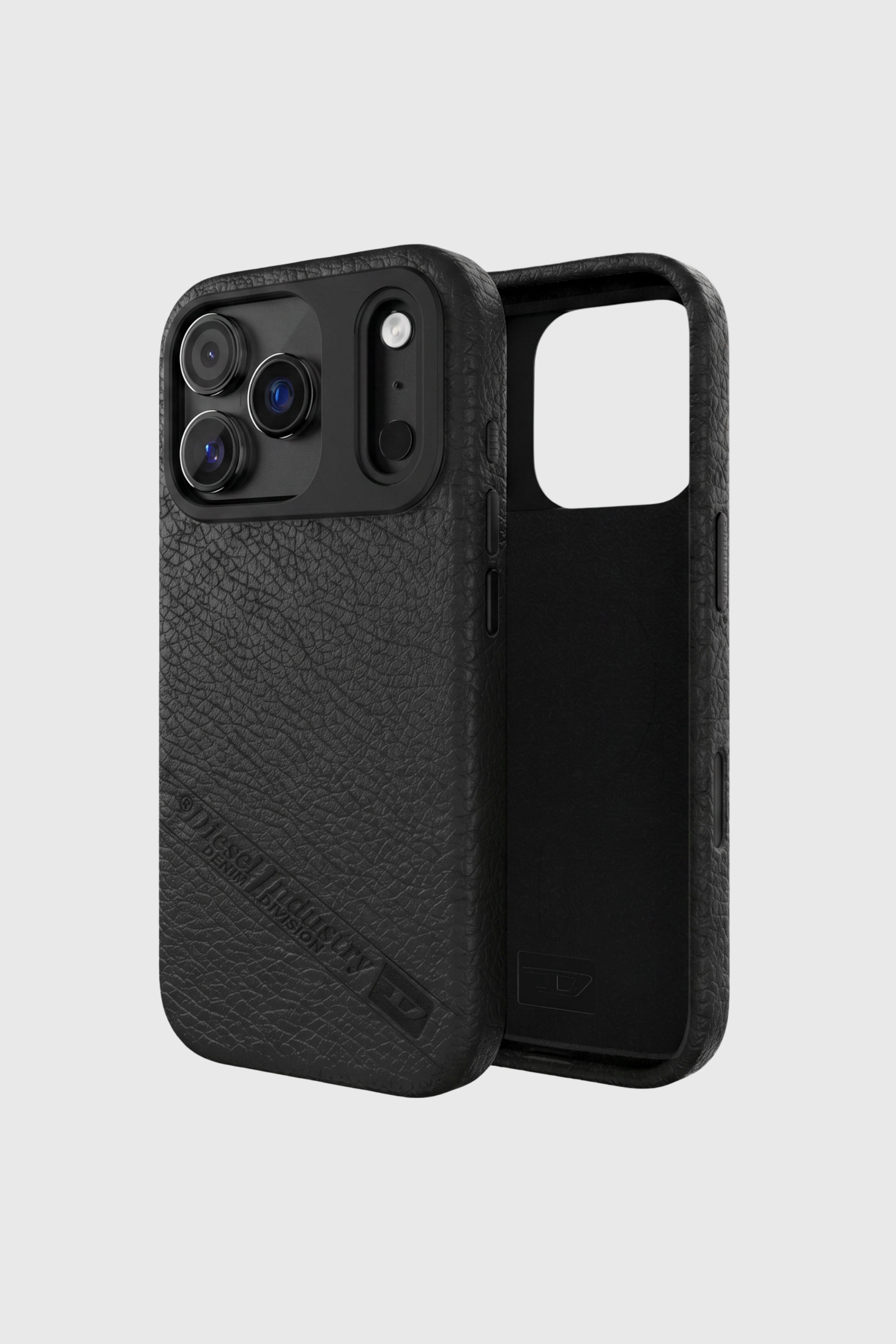 Diesel - 60641 MOULDED CASE, Unisex's Flag D case with MagSafe for iPhone 17 Pro in Black - 1