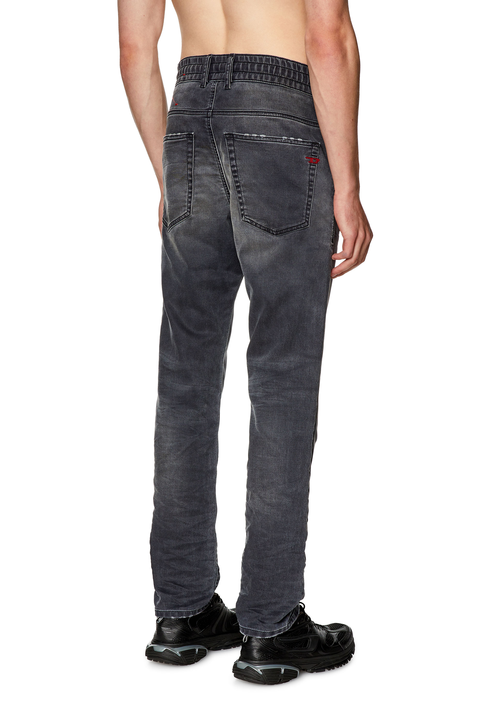 Diesel - Tapered Krooley JoggJeans® 068FP, Black/Dark grey - Image 2