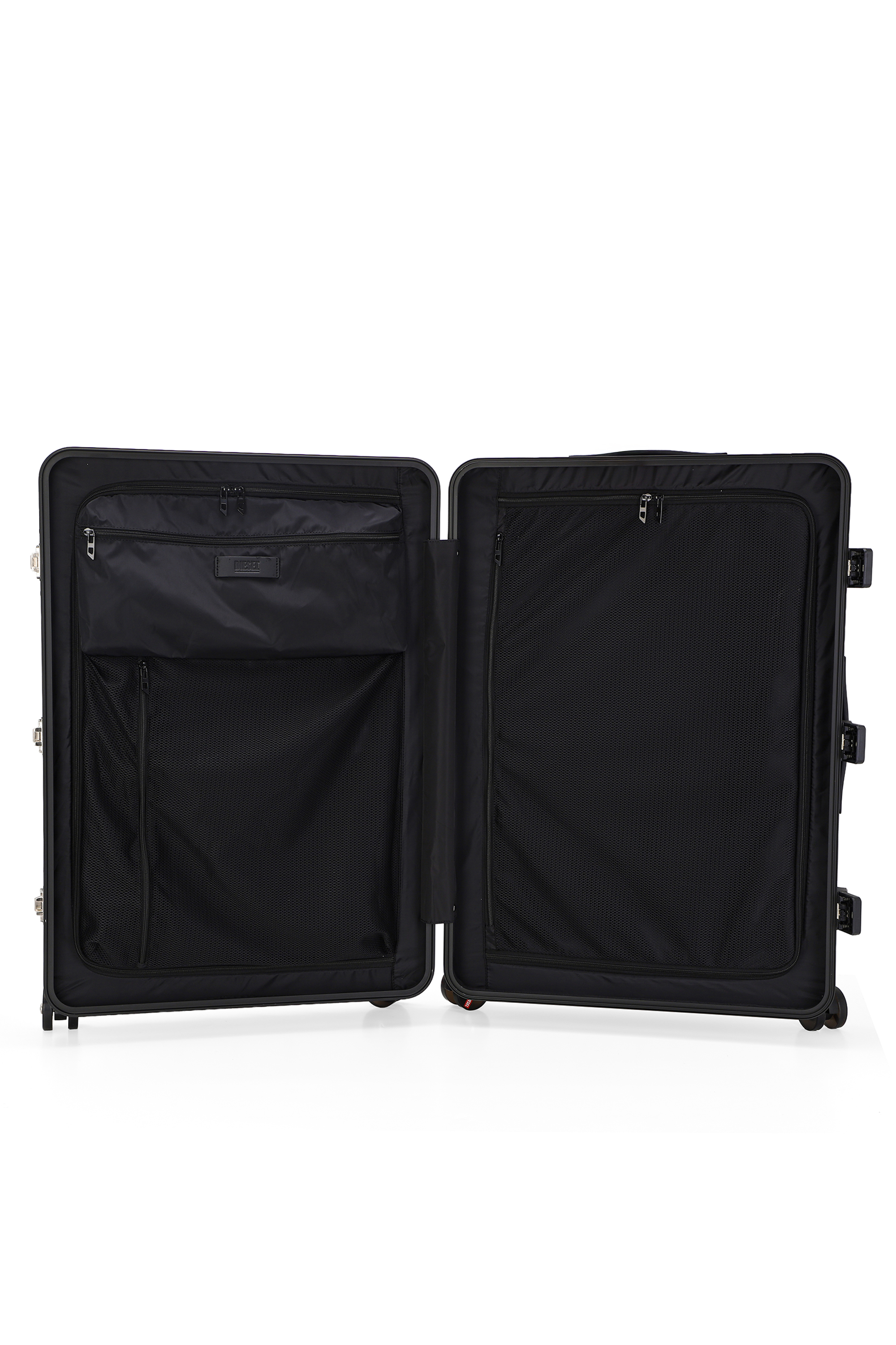 Diesel - DIESEL PC STRONG IMAGE TROLLEY- DSL003, Unisex's Rugged suitcase size L in Black - 4