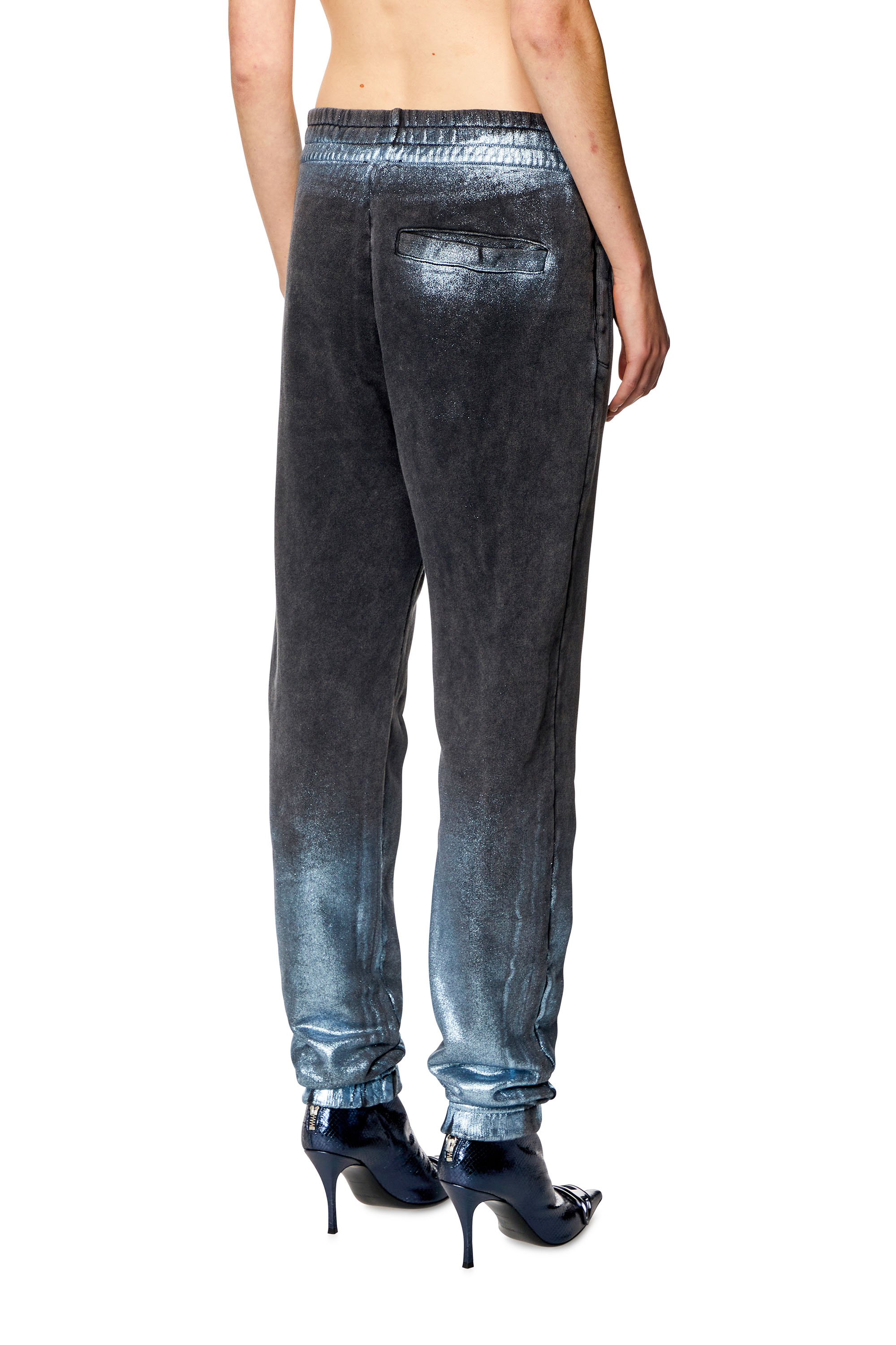 Diesel - P-LEB, Woman Faded metallic sweatpants in Multicolor - Image 3