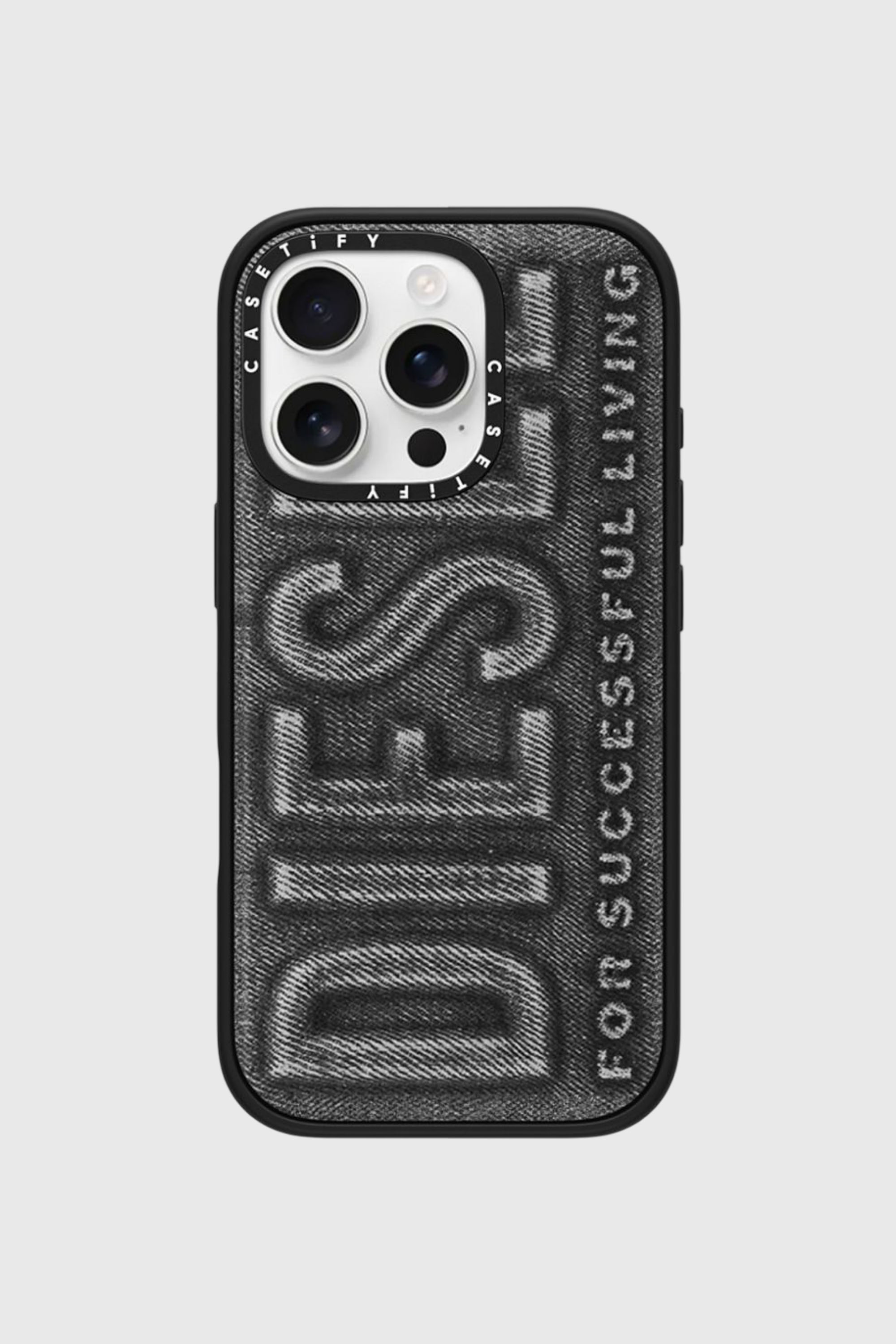 Diesel - 60561 MOULDED CASE, Unisex's Biscotto impact case for iPhone 16 Pro in Black - 1