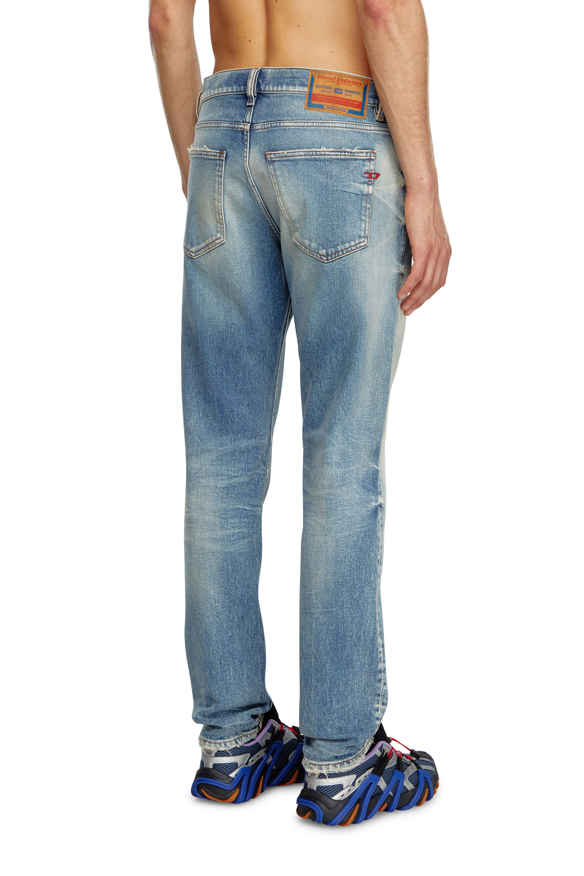 Diesel - Slim Jeans 2019 D-Strukt 007V8, Medium blue - Image 3