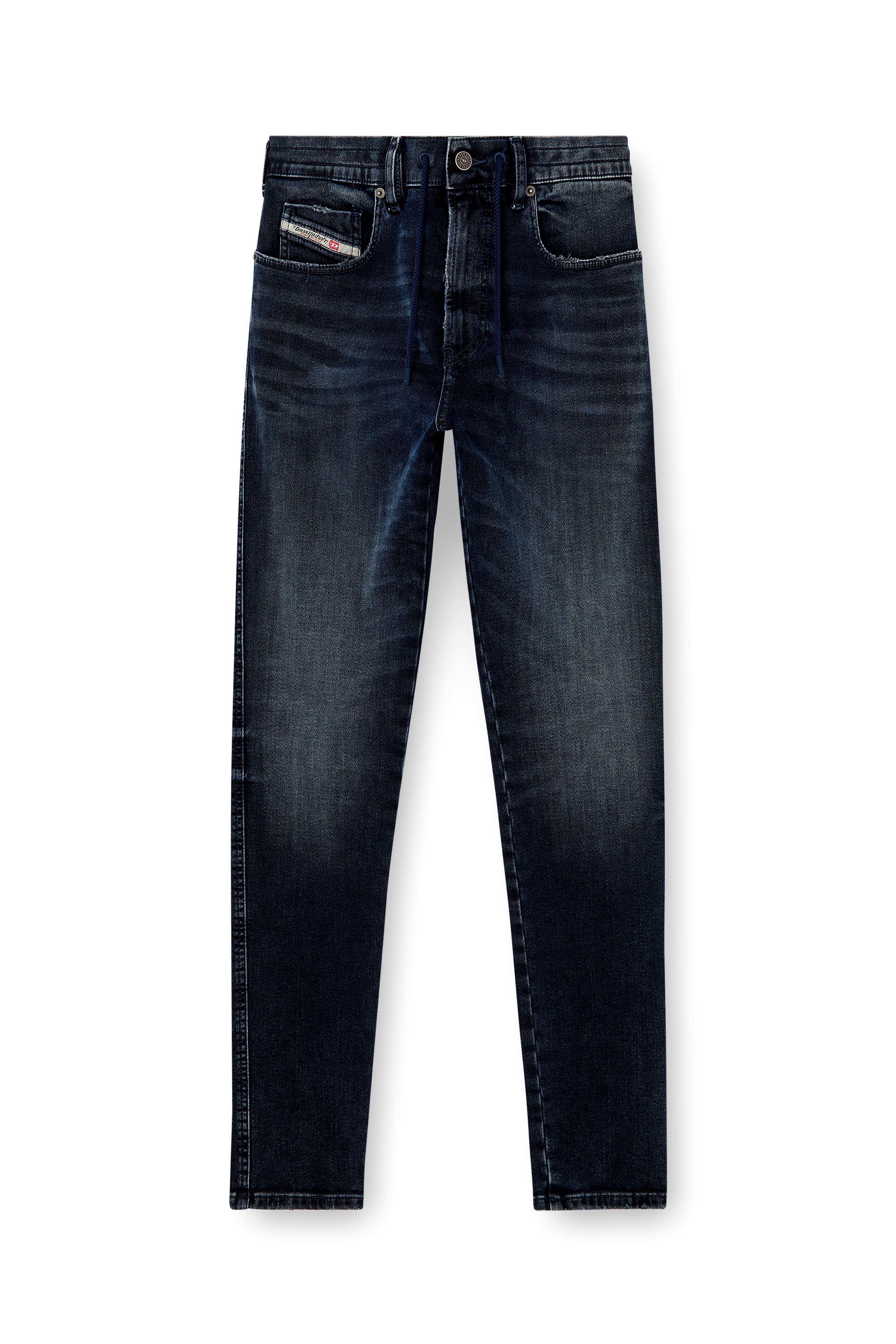 Diesel - Man's Slim 2062 D-Strukt Joggjeans&reg; 09N80, Dark Blue - 2
