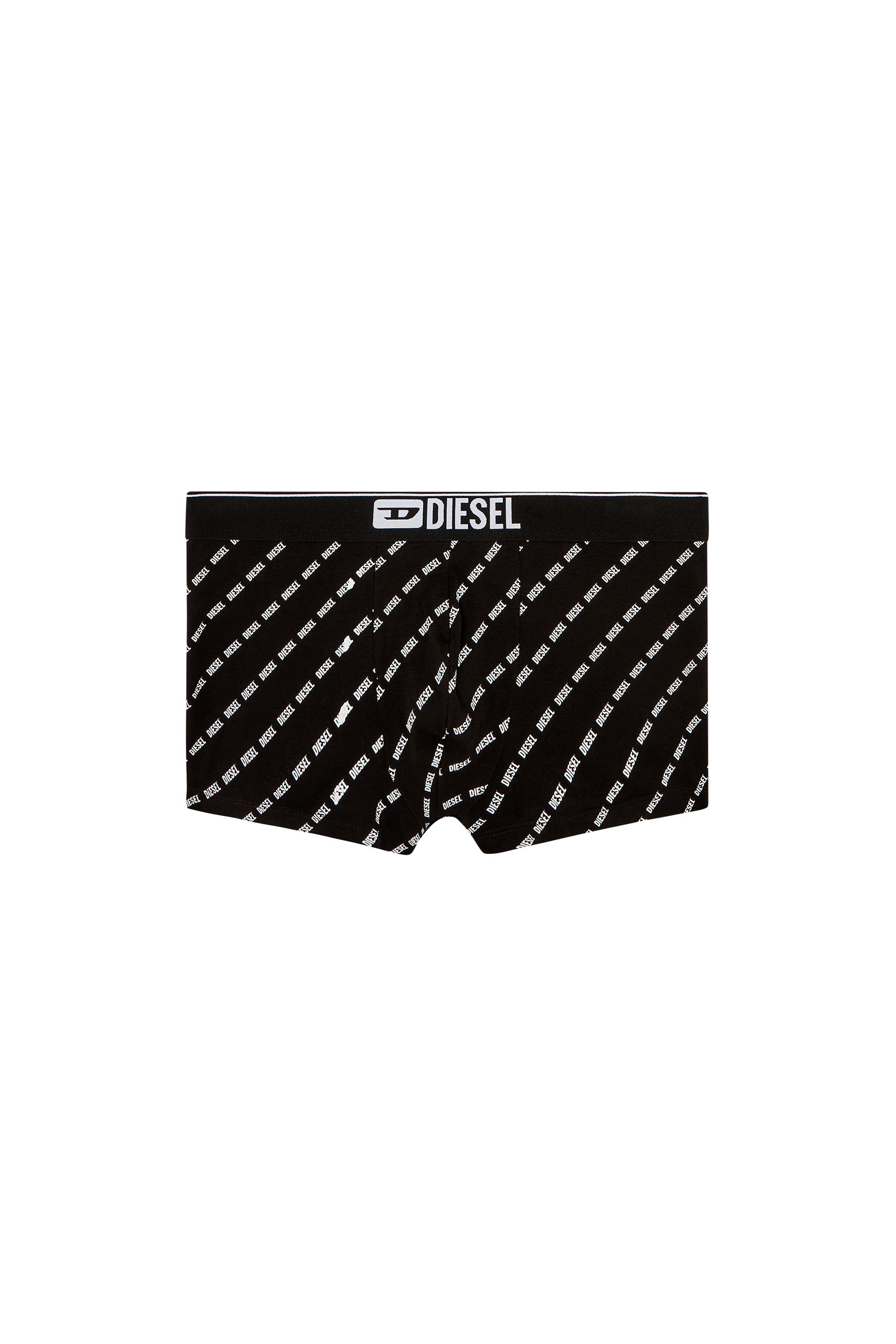 Diesel - DAMIEN, Man's Boxer briefs with monogram print in Black - 4