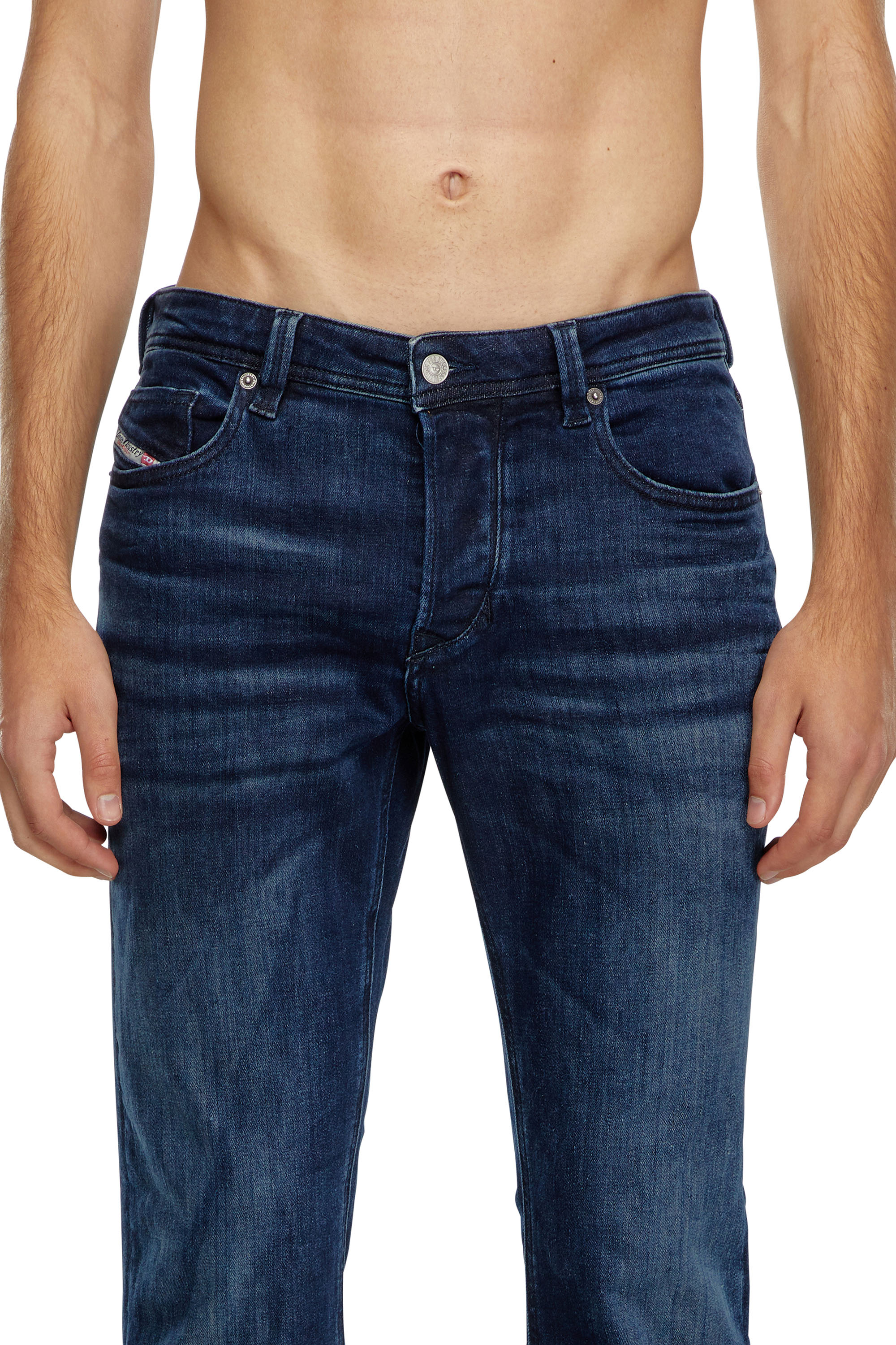 Diesel - Man's Regular Jeans 1986 Larkee-Beex 0GRDJ, Dark Blue - 5