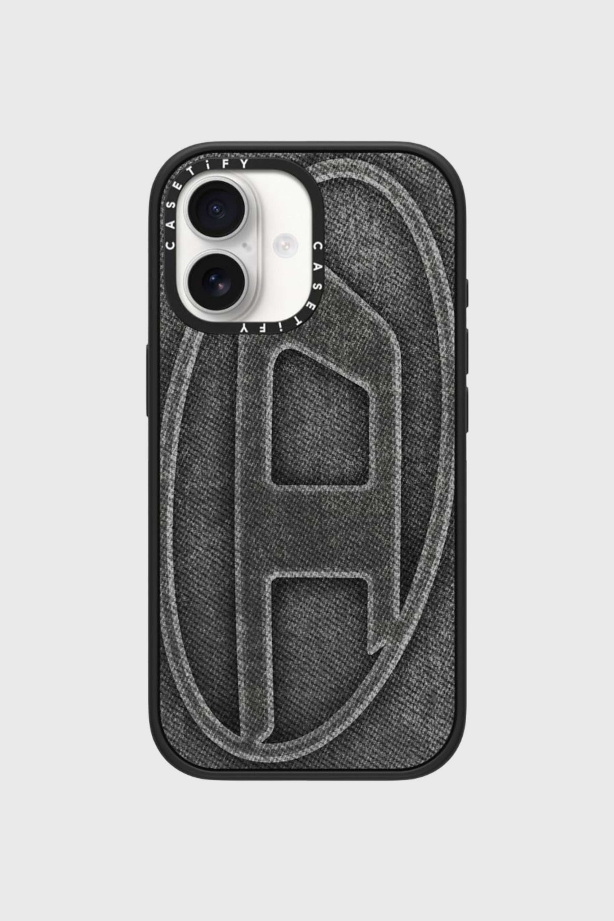 Diesel - 60575 MOULDED CASE, Unisex's Oval D impact case for iPhone 17 in Black - 1