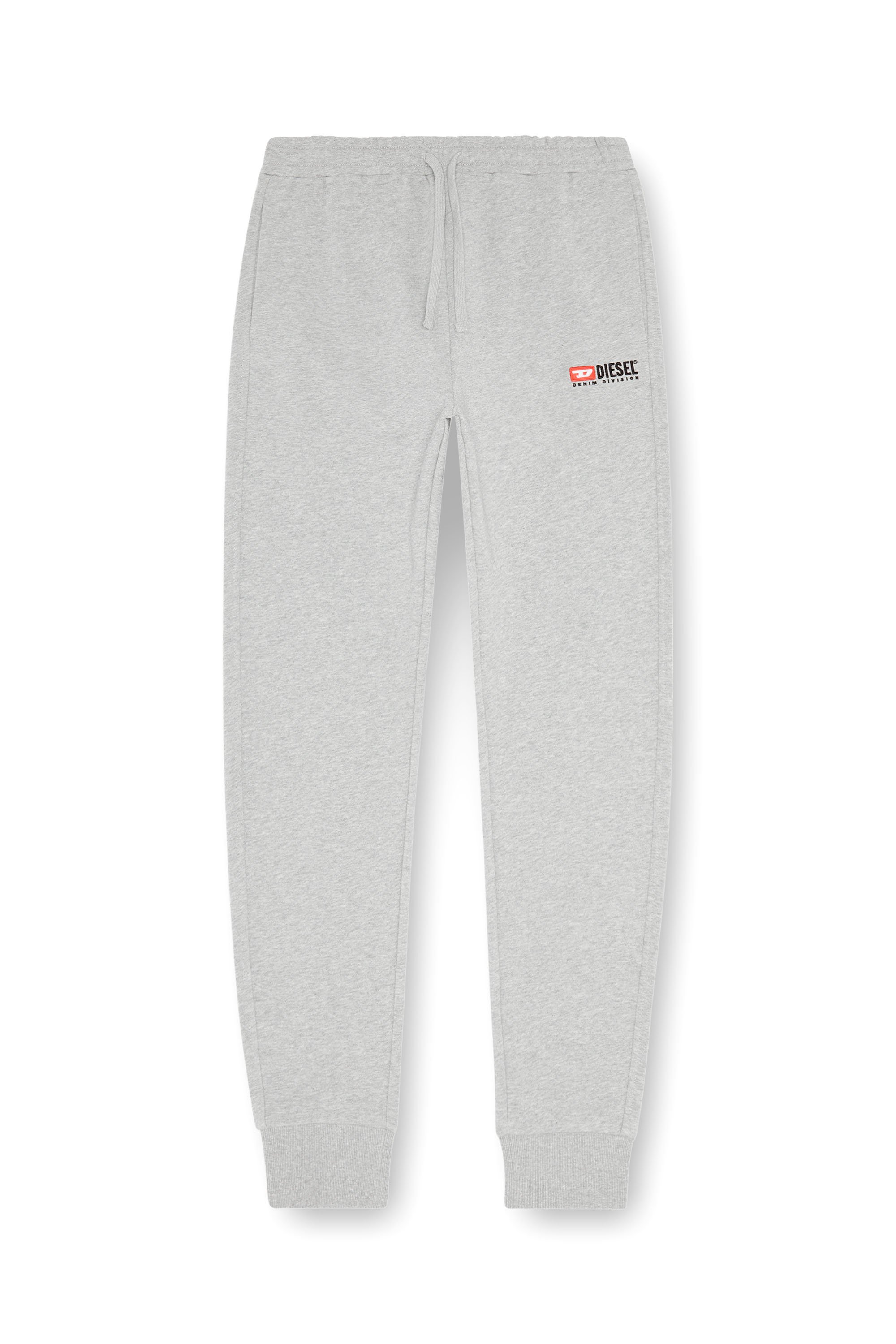 Diesel - P-TARY-DIV, Man's Track pants with embroidered logo in Grey - 3