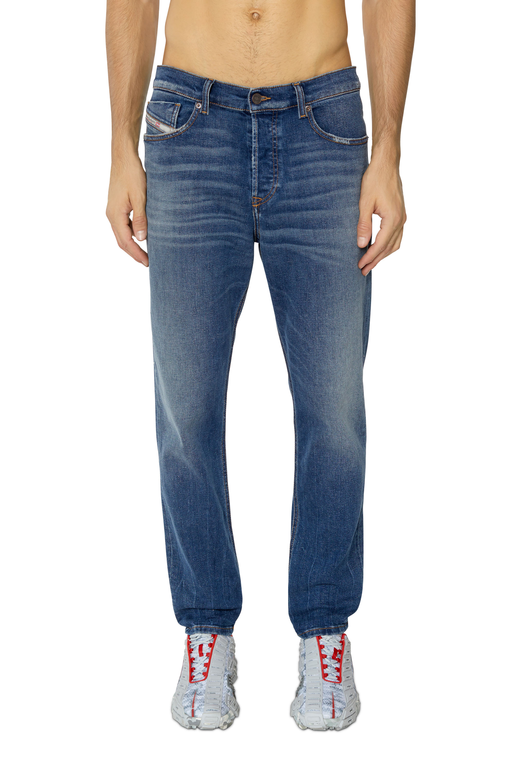 Diesel - Tapered Jeans 2005 D-Fining 09E66, Dark Blue - Image 2