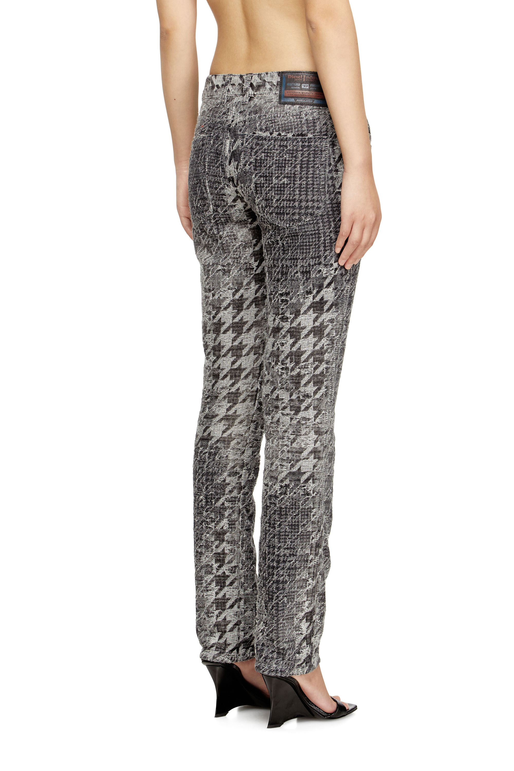 Slim Jeans 1992 D-Jiann 0CEBN, Black/Dark grey Diesel - Woman's Slim Jeans 1992 D-Jiann 0CEBN, Black/Dark grey - 4