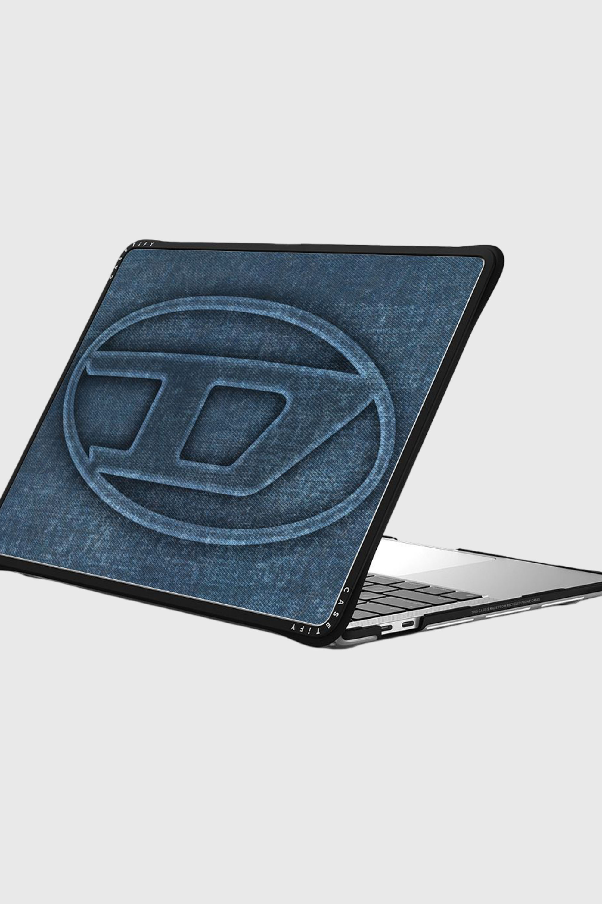 Diesel - 60620 MOULDED CASE, Unisex's Oval D impact case for Macbook 13" in Blue - 1