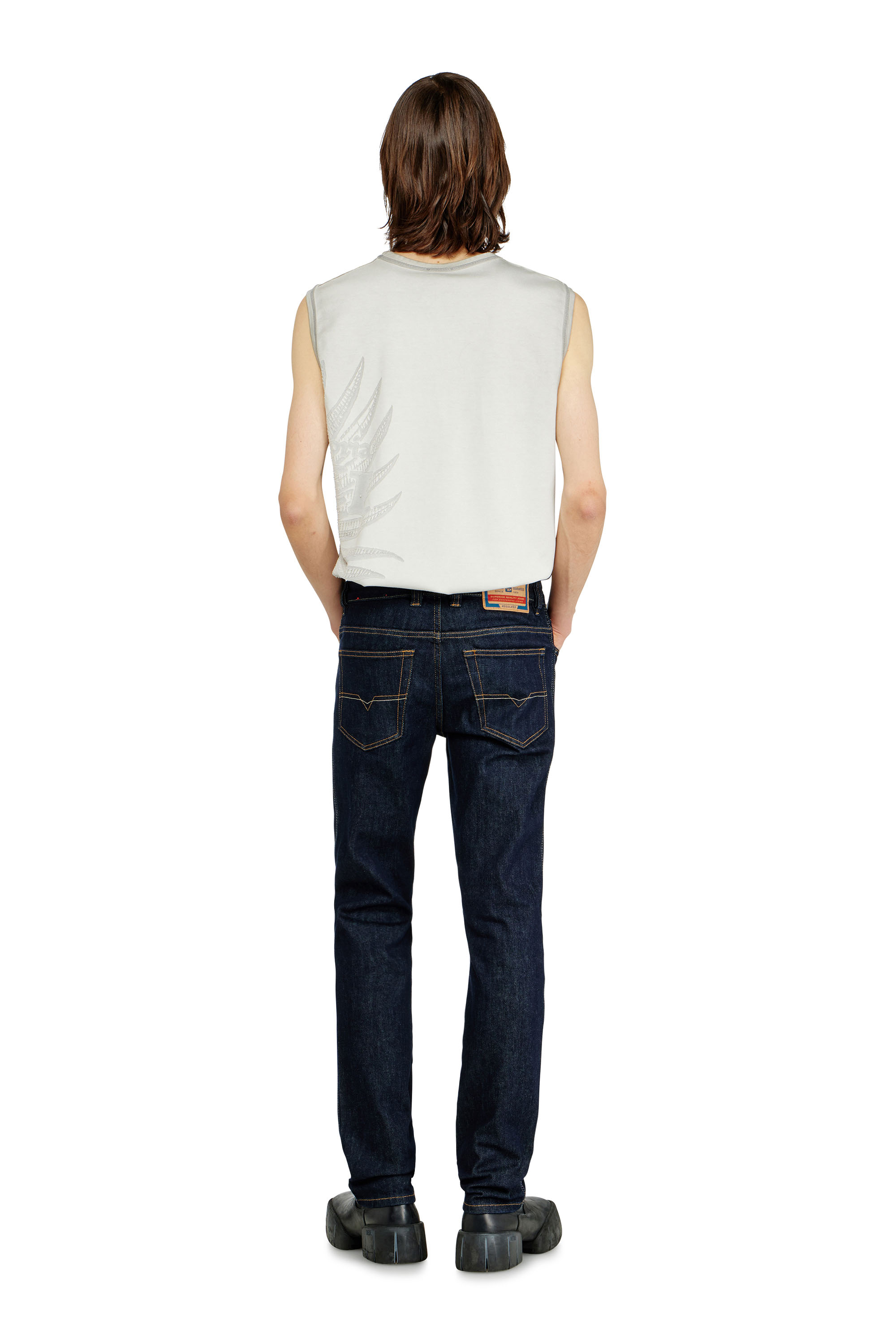 Diesel - Man's Slim Jeans 1993 D-Vyl 0DBEJ, Dark Blue - 4