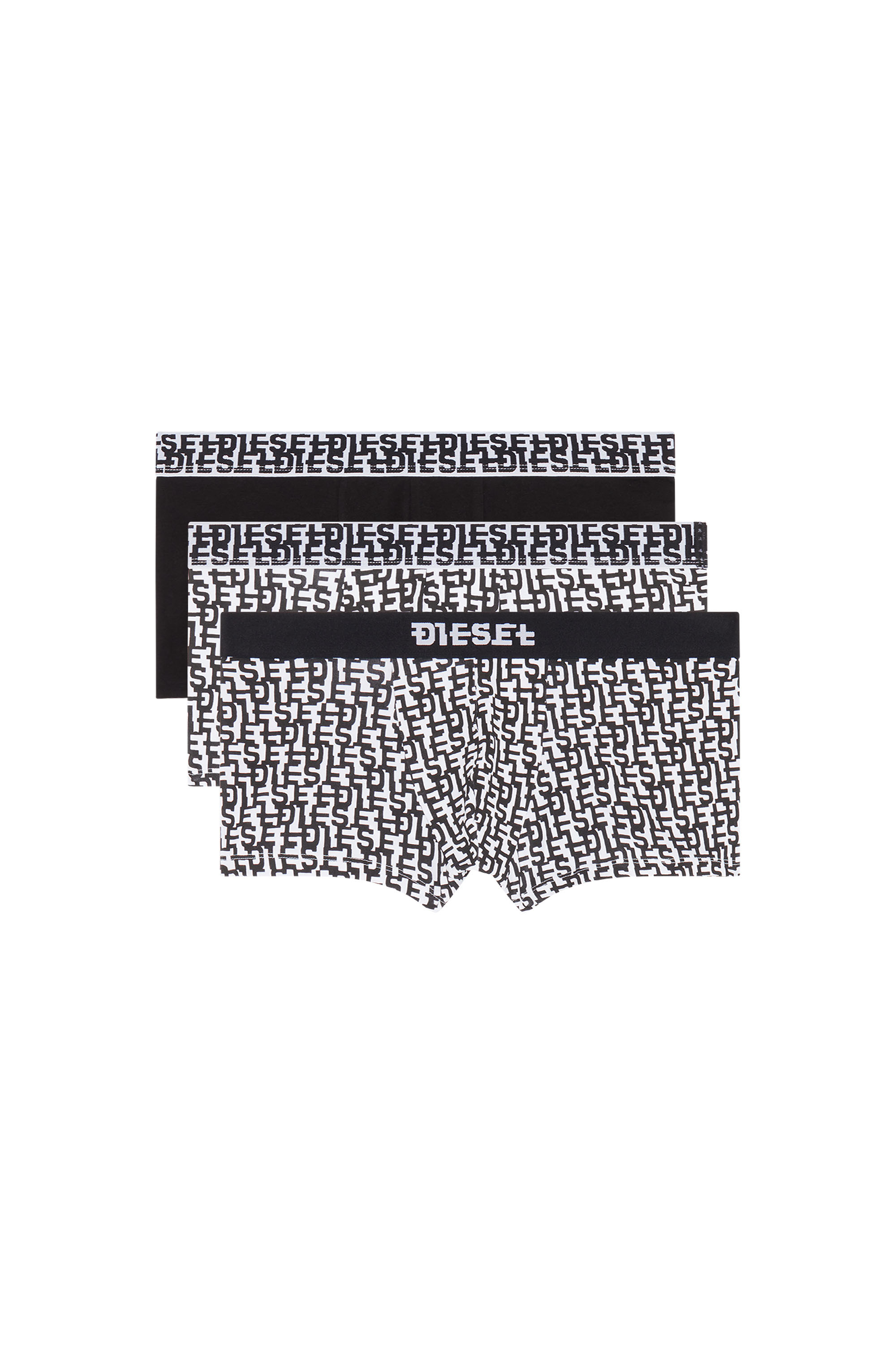 Diesel - UMBX-DAMIENTHREEPACK, Grey/Black - Image 1