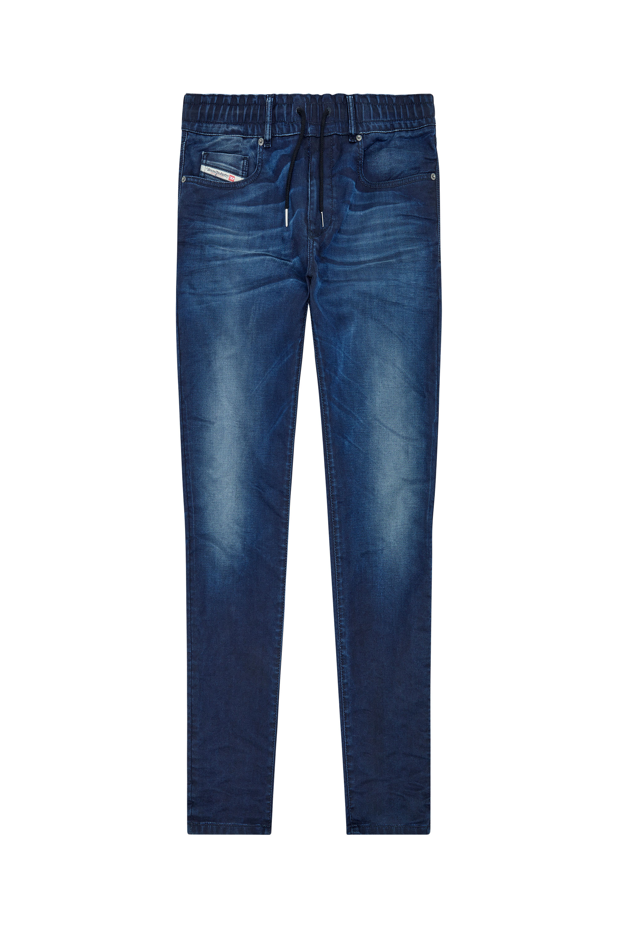 Diesel - Slim D-Strukt JoggJeans® 068FB, Dark Blue - Image 5