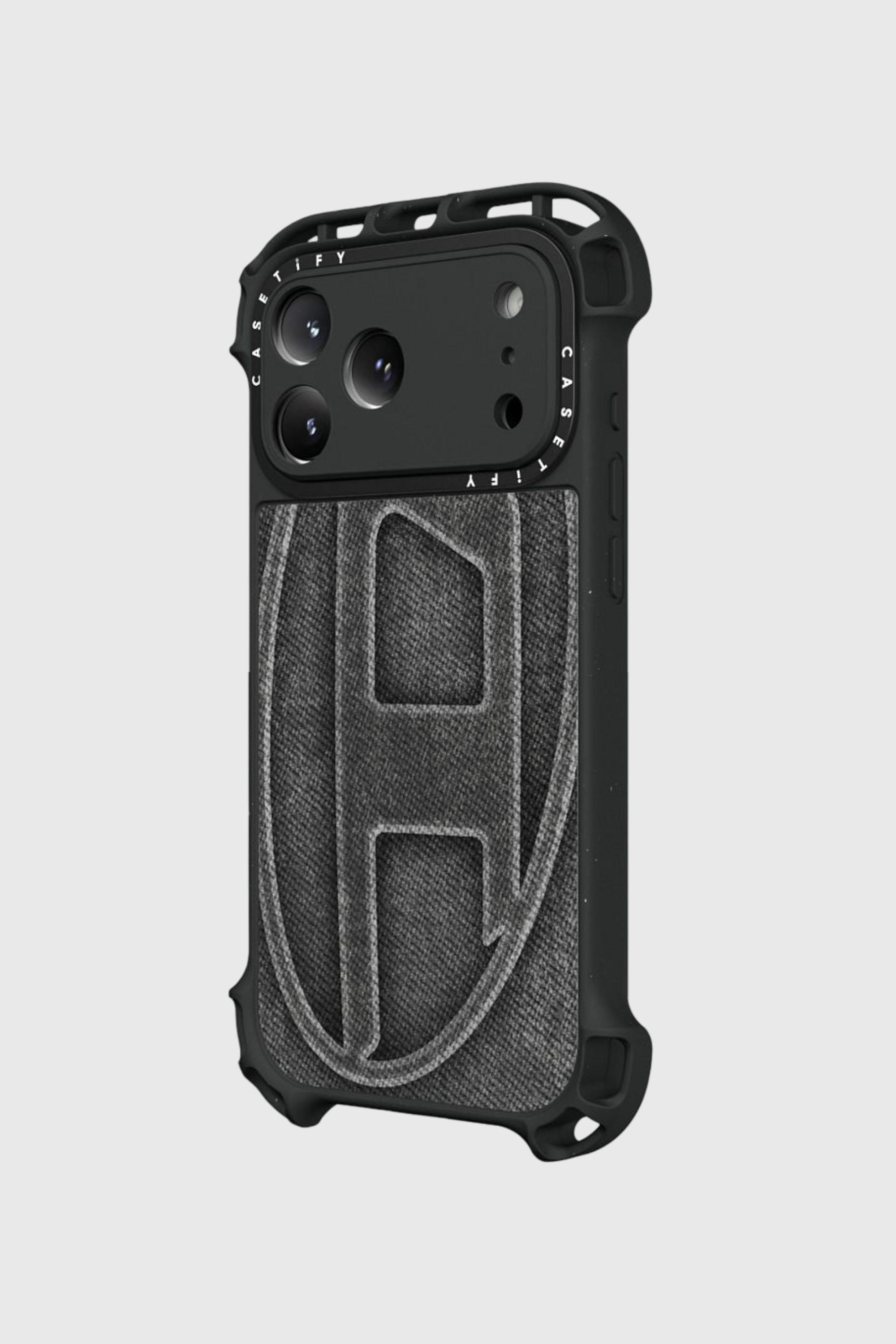 Diesel - 60599 MOULDED CASE, Unisex's Oval D case for iPhone 17 Pro Max in Black - 2